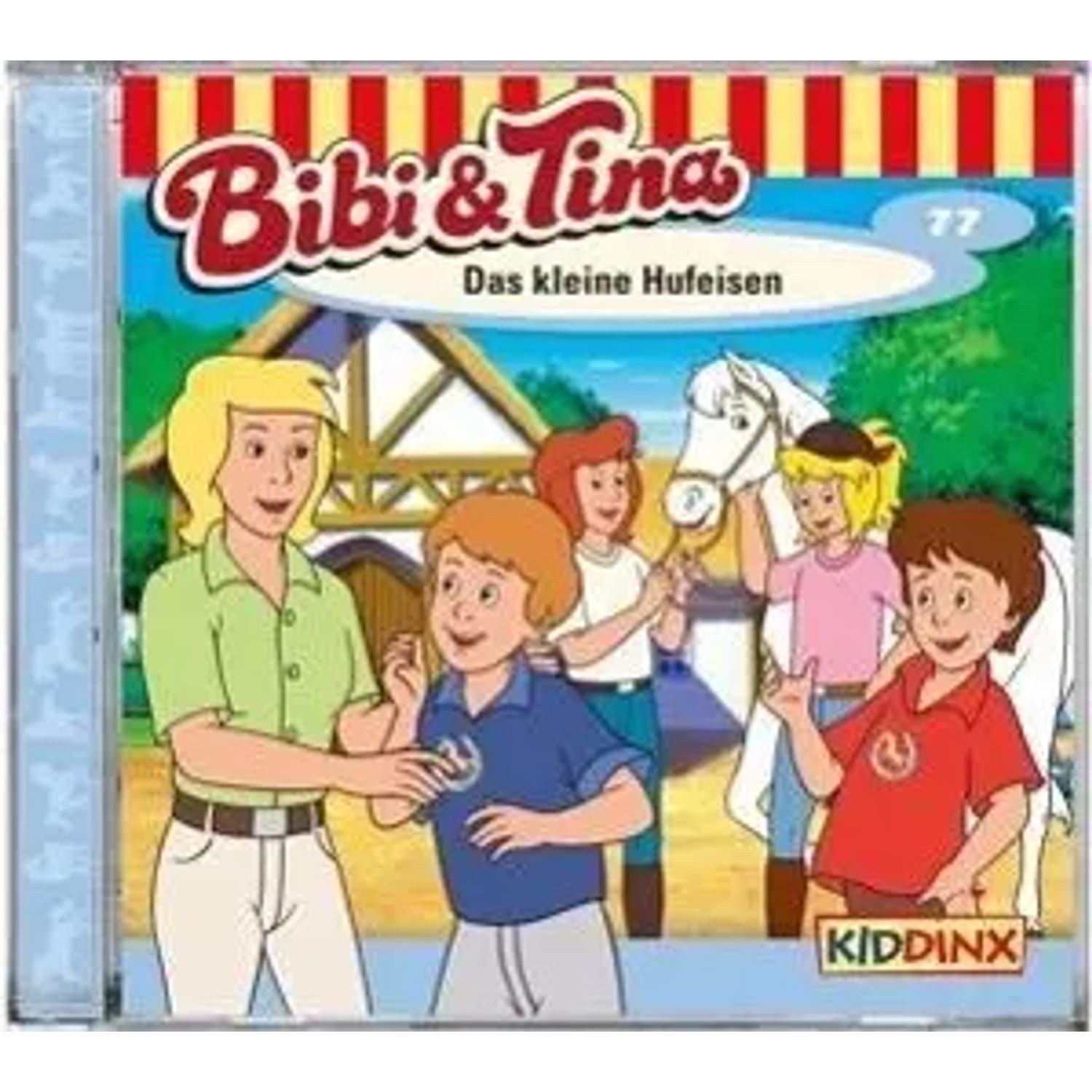 MFP Tonträger Hörspiel Bibi und Tina 77. Das kleine Hufeisen