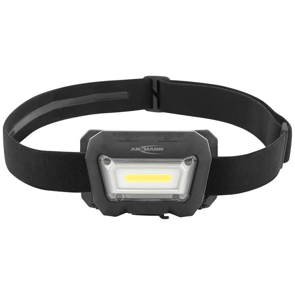ANSMANN AG LED Stirnlampe LED Stirnlampe akkubetrieben 300 lm 6.5 h 990-00121