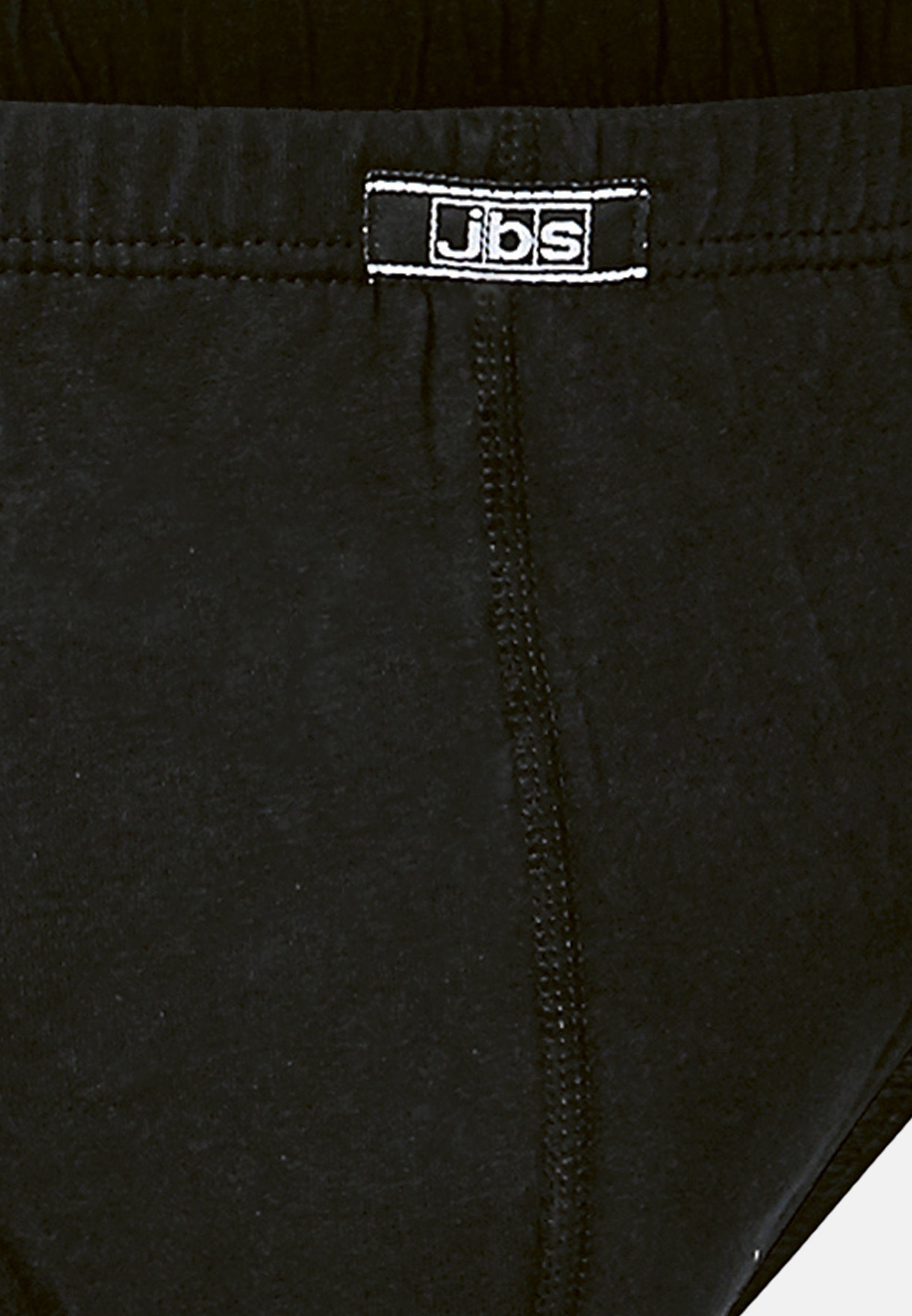 jbs Slip 10er Unterhose / Ohne Organic Cotton Slip - Atmungsaktiv Eingriff (Spar-Set, Baumwolle - Mini Pack Schwarz - 10-St)