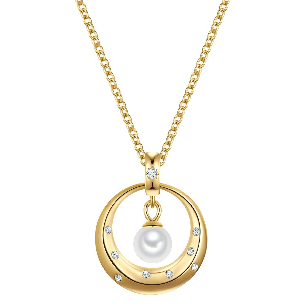 Silberkette gelbgold