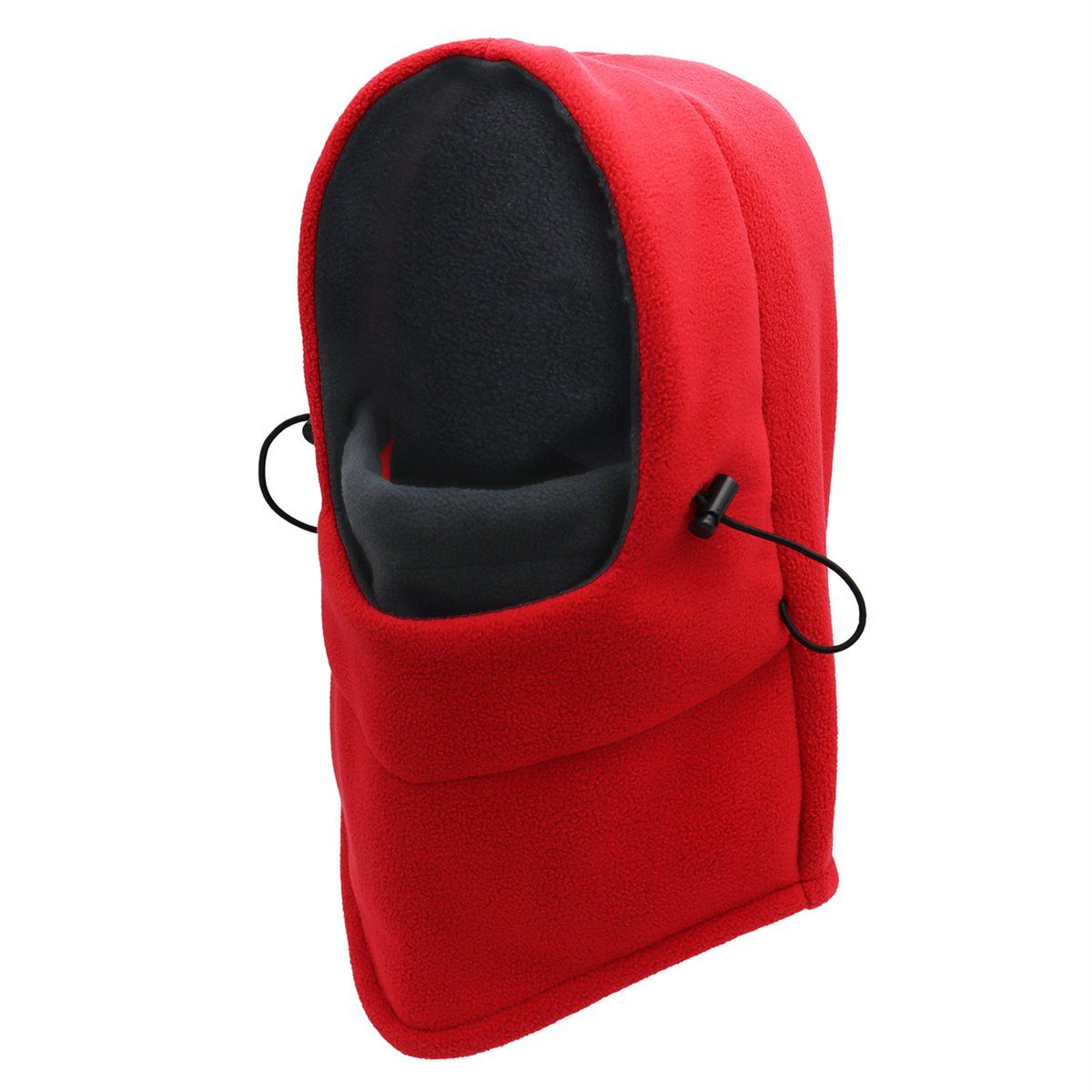 Polarfleece aus Stück) Outdoor-Skireithaube Skimütze Rot Discaver (1
