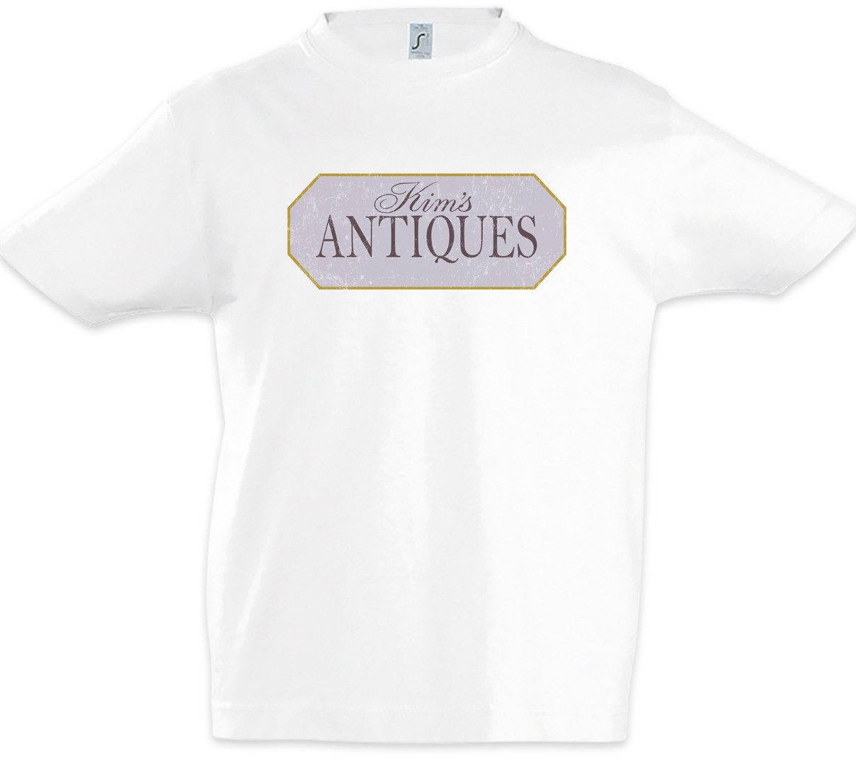 Print-Shirt Kim's Antiques Kinder T-Shirt Gilmore Lorelai Liz Girls Shop Store