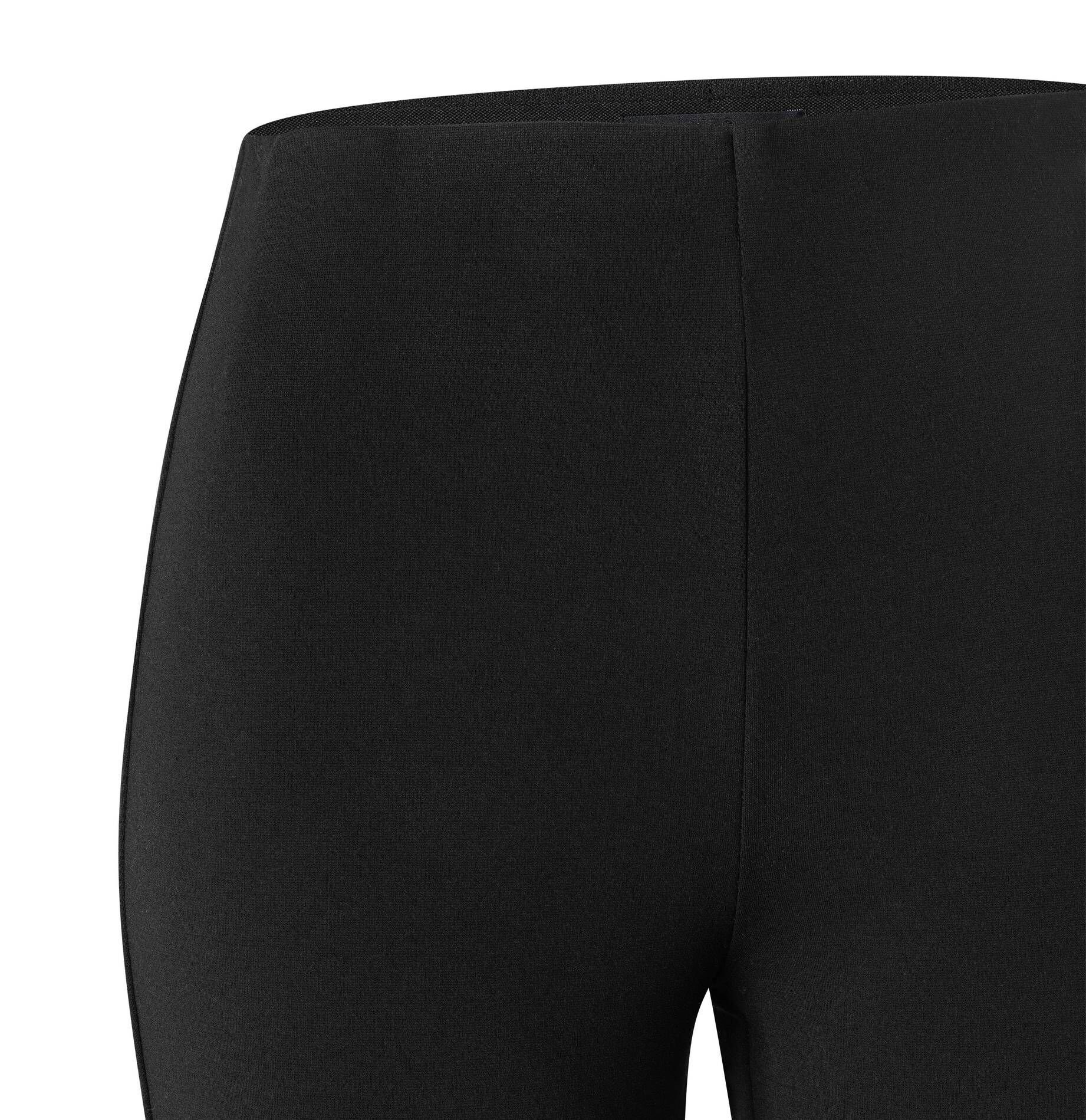 FLARE (1-tlg) Schlaghose MAC Fit Slim KICK Damen (15) schwarz Schlaghose