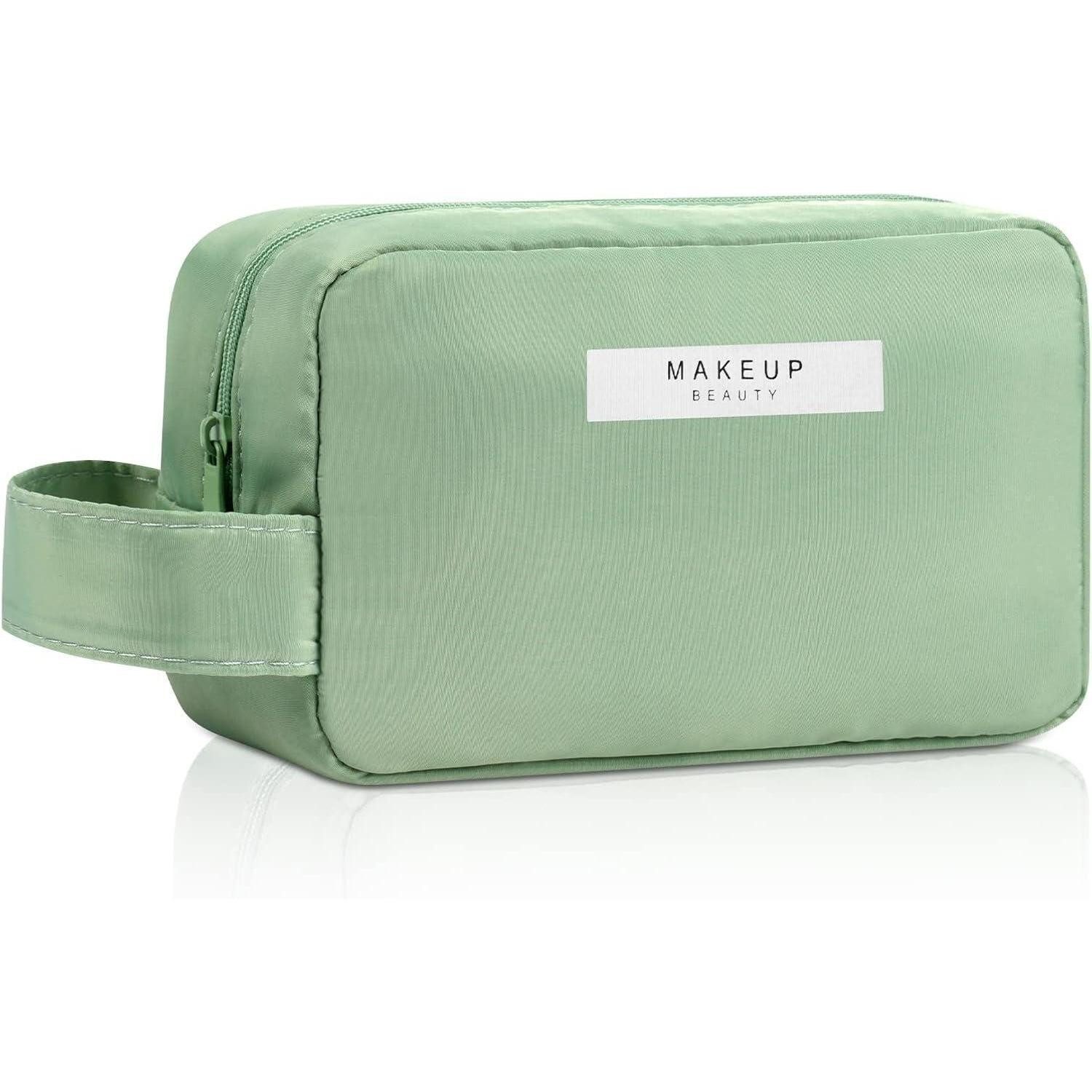 LuxusKollektion Kosmetiktasche Kosmetiktasche wasserdicht Schminktasche Reise Organizer Mädchen Grün