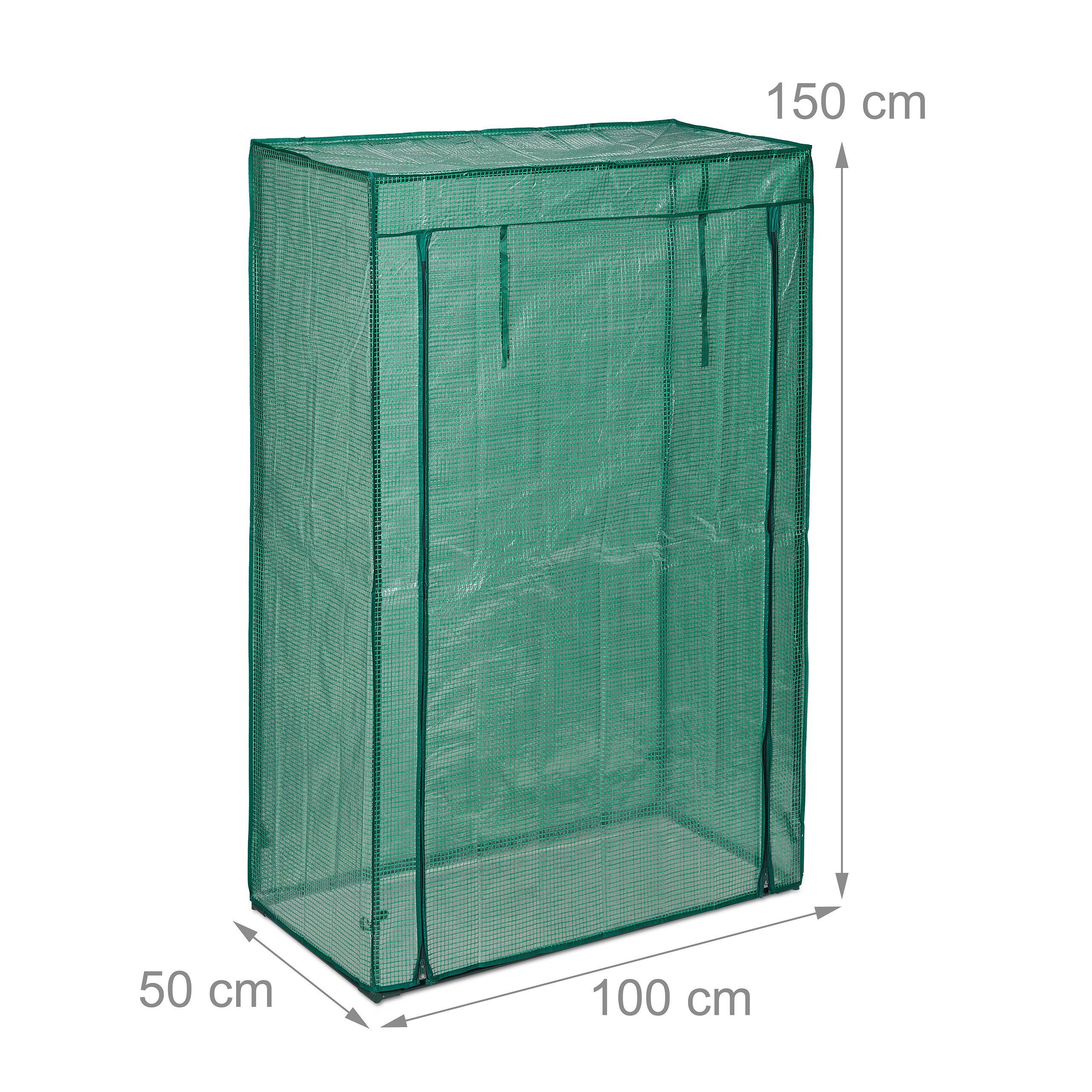 relaxdays Tomatengewächshaus 2 x Tomate...