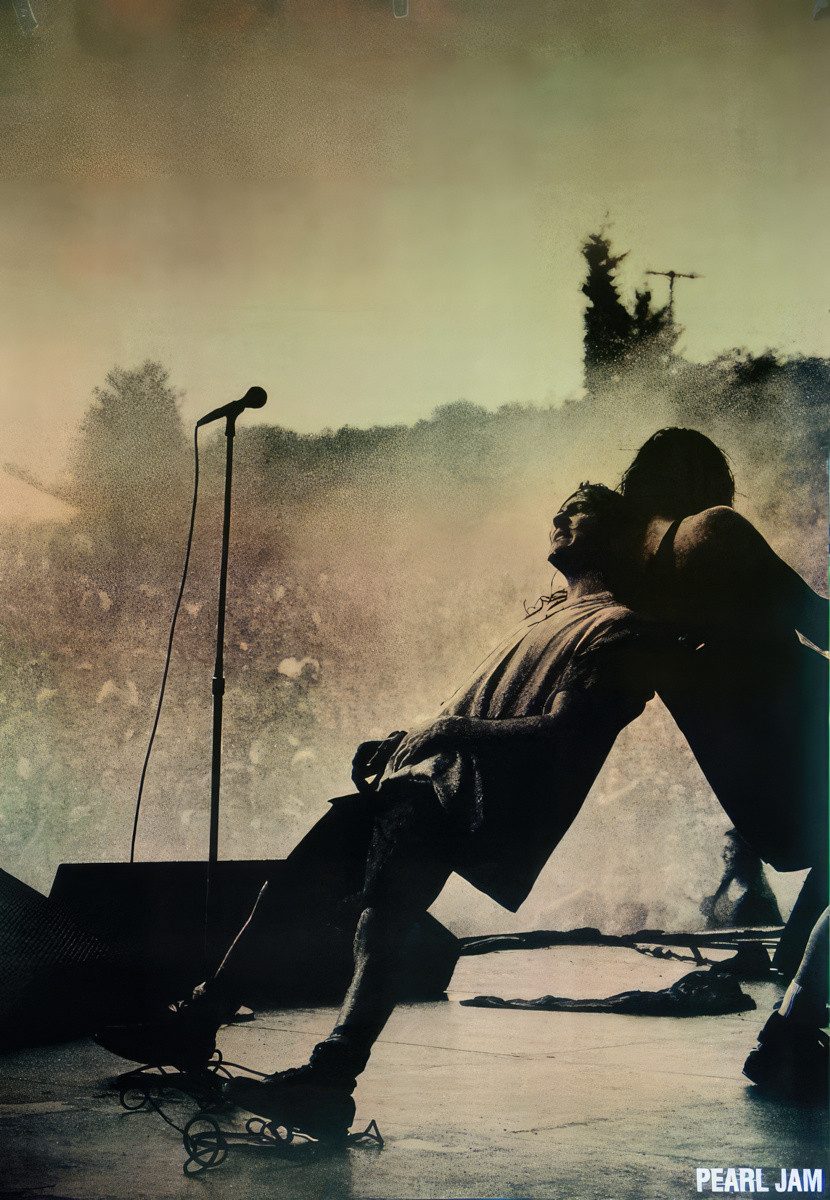 Close Up Poster Pearl Jam XXL Poster 101 x 140 cm