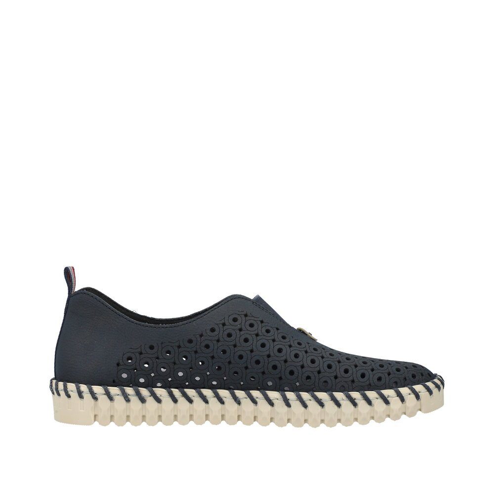 Rieker Rieker - N1963-14 - Pazifik/Weiss Slipper