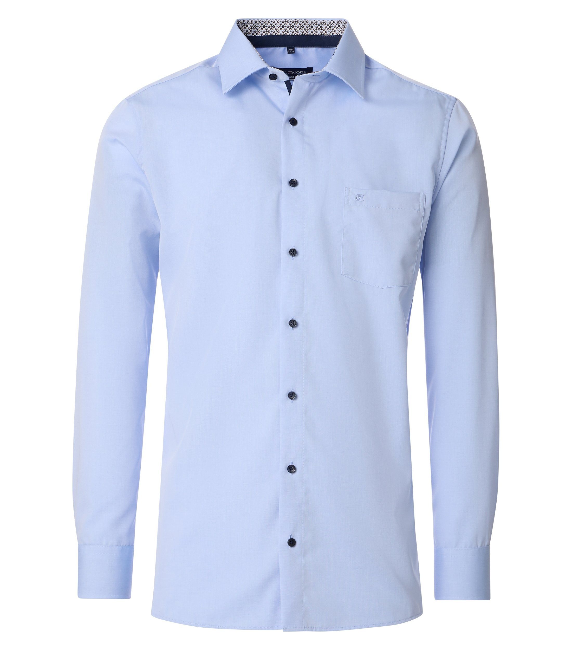 CASAMODA Businesshemd Kent Comfort Fit 115 blau