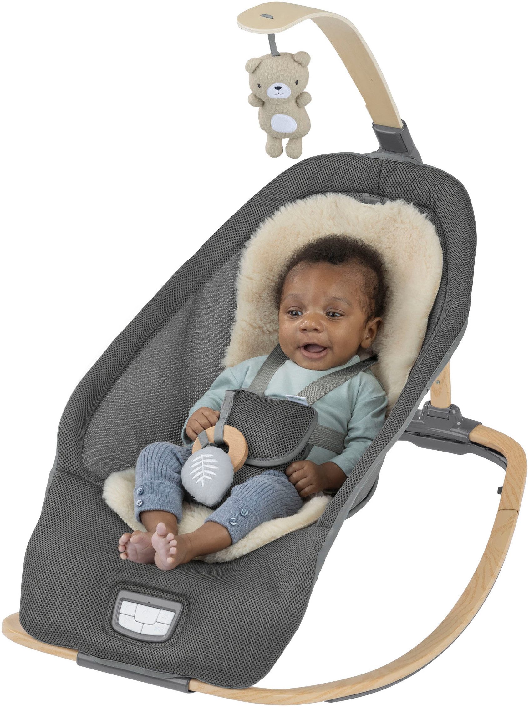 ingenuity Babywippe Every Season™ Rocking Seat - Wesley™, mit Melodien und Geräuschen – Bild 2 von 5