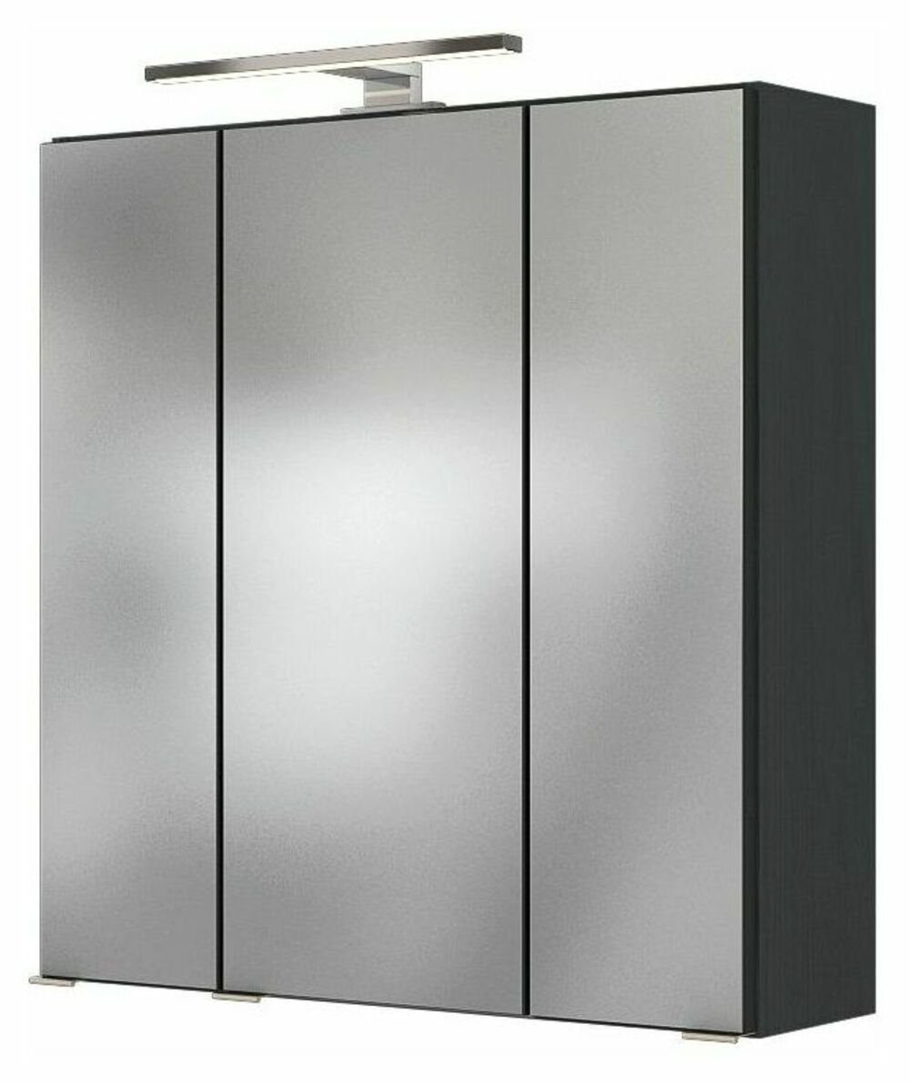 HELD MÖBEL Spiegelschrank Baabe 60 cm graphit