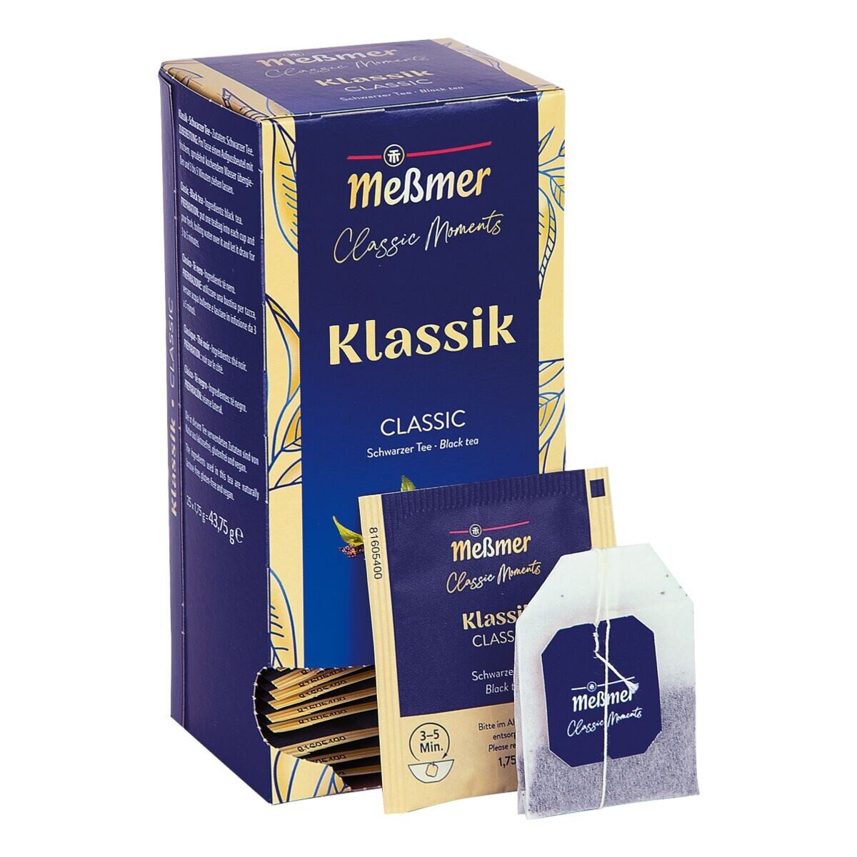 Meßmer Tee Classic Moments Klassik, Schwarzer Tee