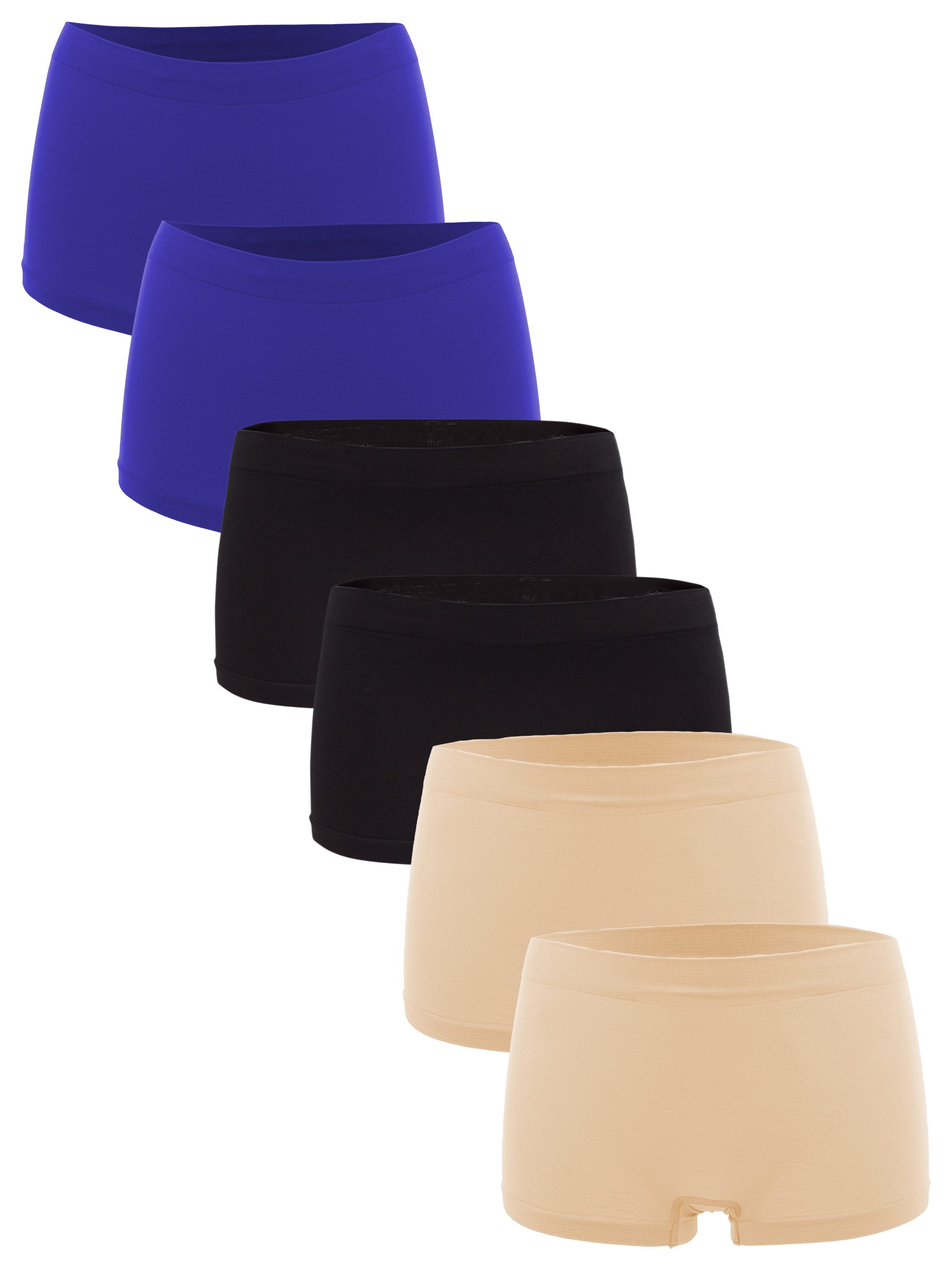 Royalblau/Schwarz/Beige