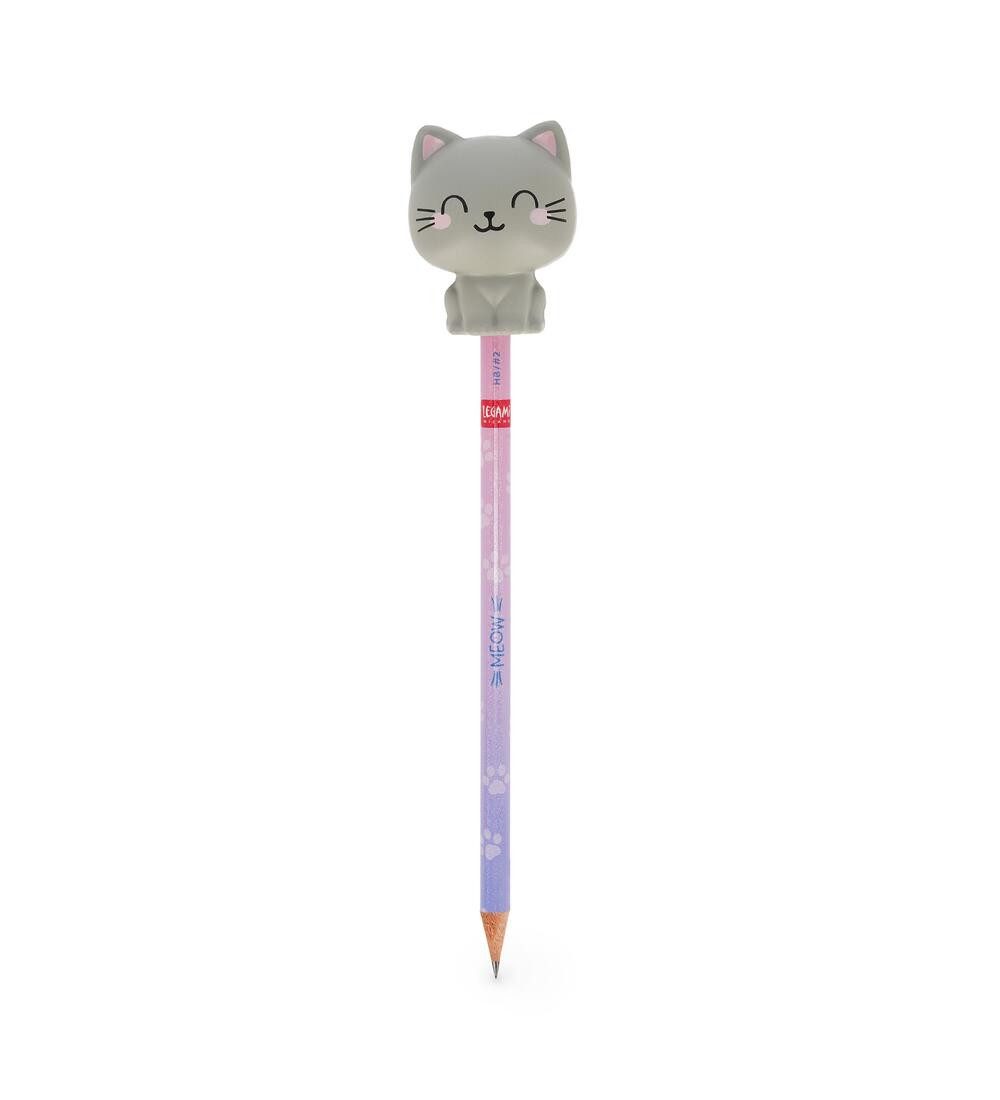 Legami Bleistift LEGAMI Anti-Stress Bleistift Kitty – 1 Design zufällig