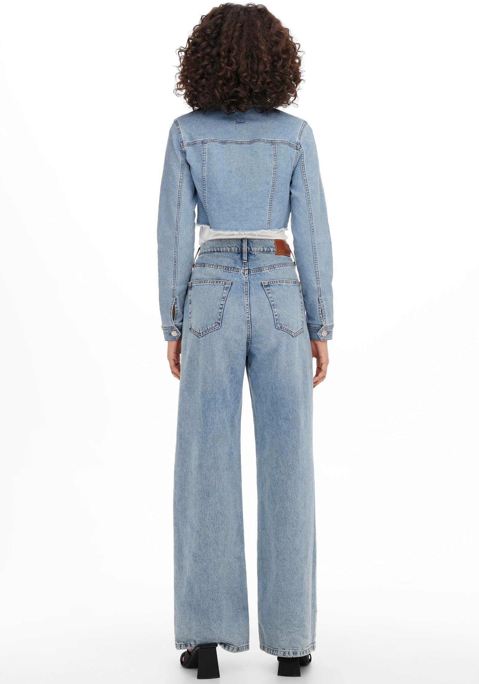 ONLY Jeansjacke ONLWONDER LS CROPPED DNM JACKET GUA NOOS günstig online kaufen