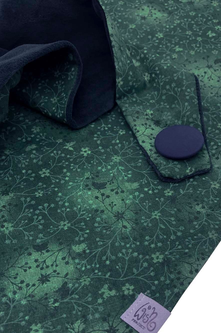 Wishproject® Dreieckstuch Damen Tuch, Halstuch in Dunkelgrün, Kapuzenschal, günstig online kaufen