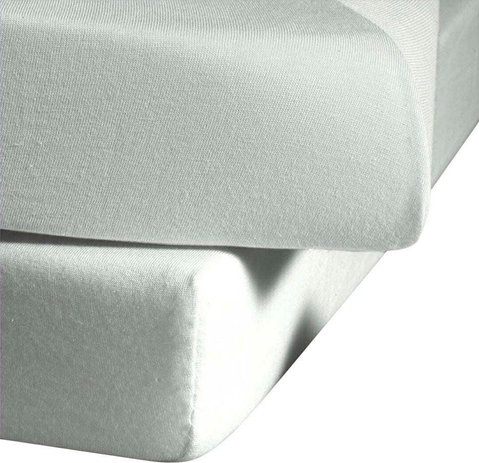 fleuresse Betttuch Colours, Mako-Satin, Gummizug: ohne, günstig online kaufen