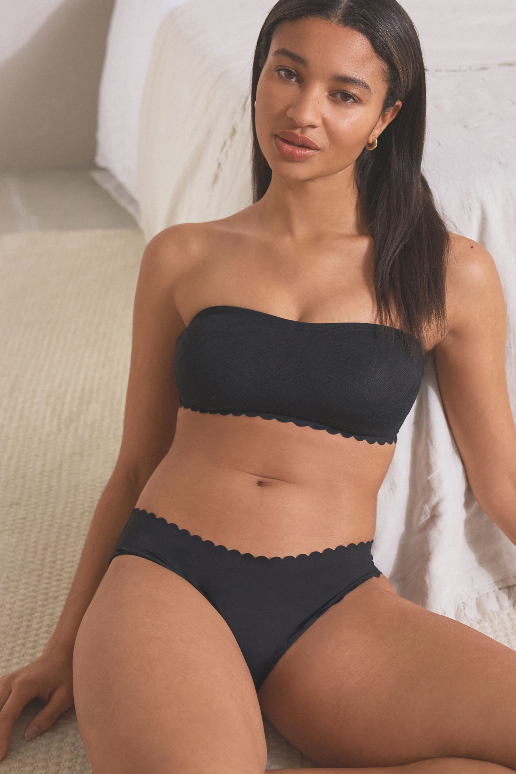 Next Bandeau-BH Bandeau-BH mit durchgehender Spitze und Bogenkante (1-tlg)