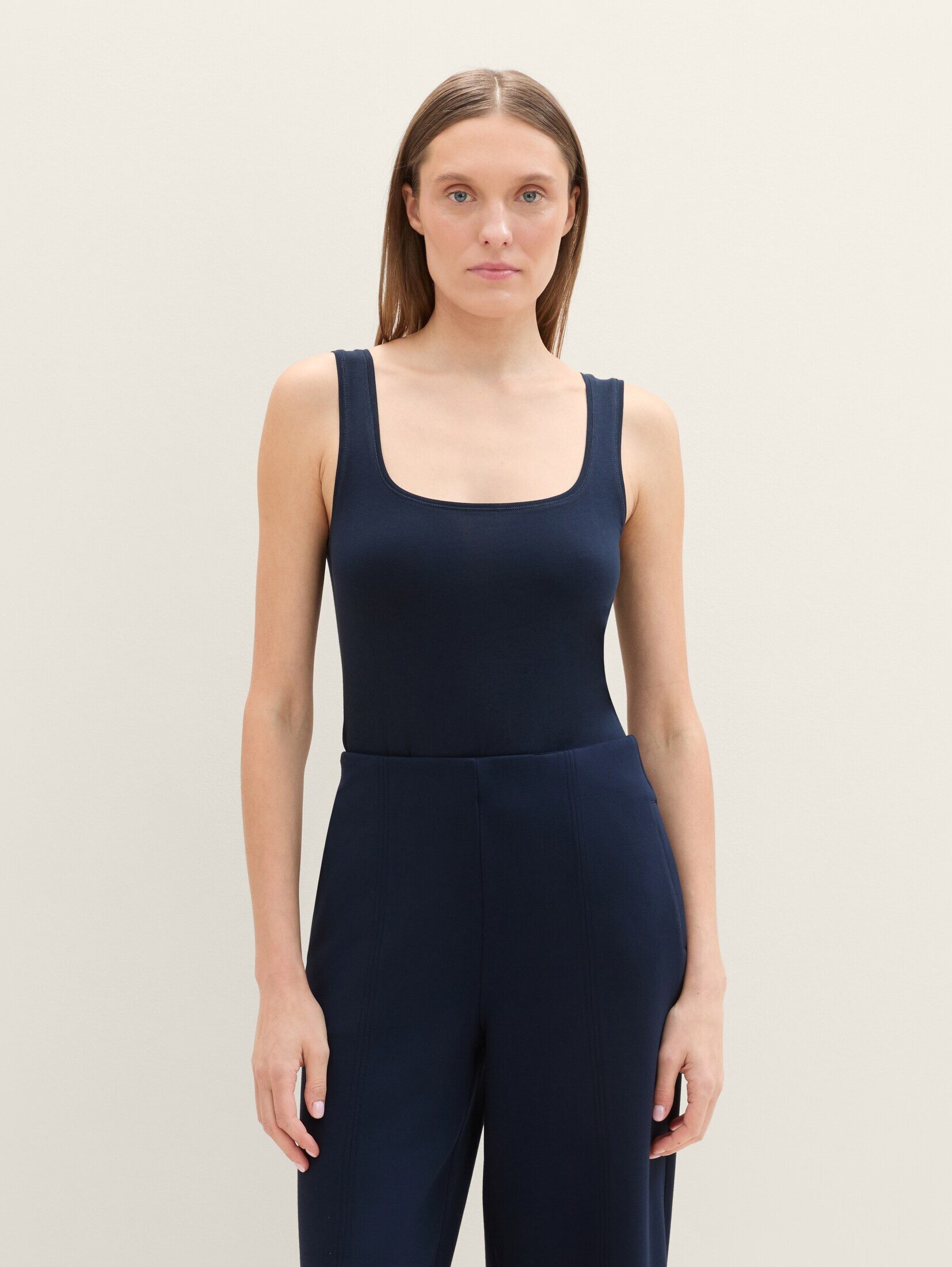 TOM TAILOR Trägertop T-Shirt (im Doppelpack) Basic Top im 2er-Pack