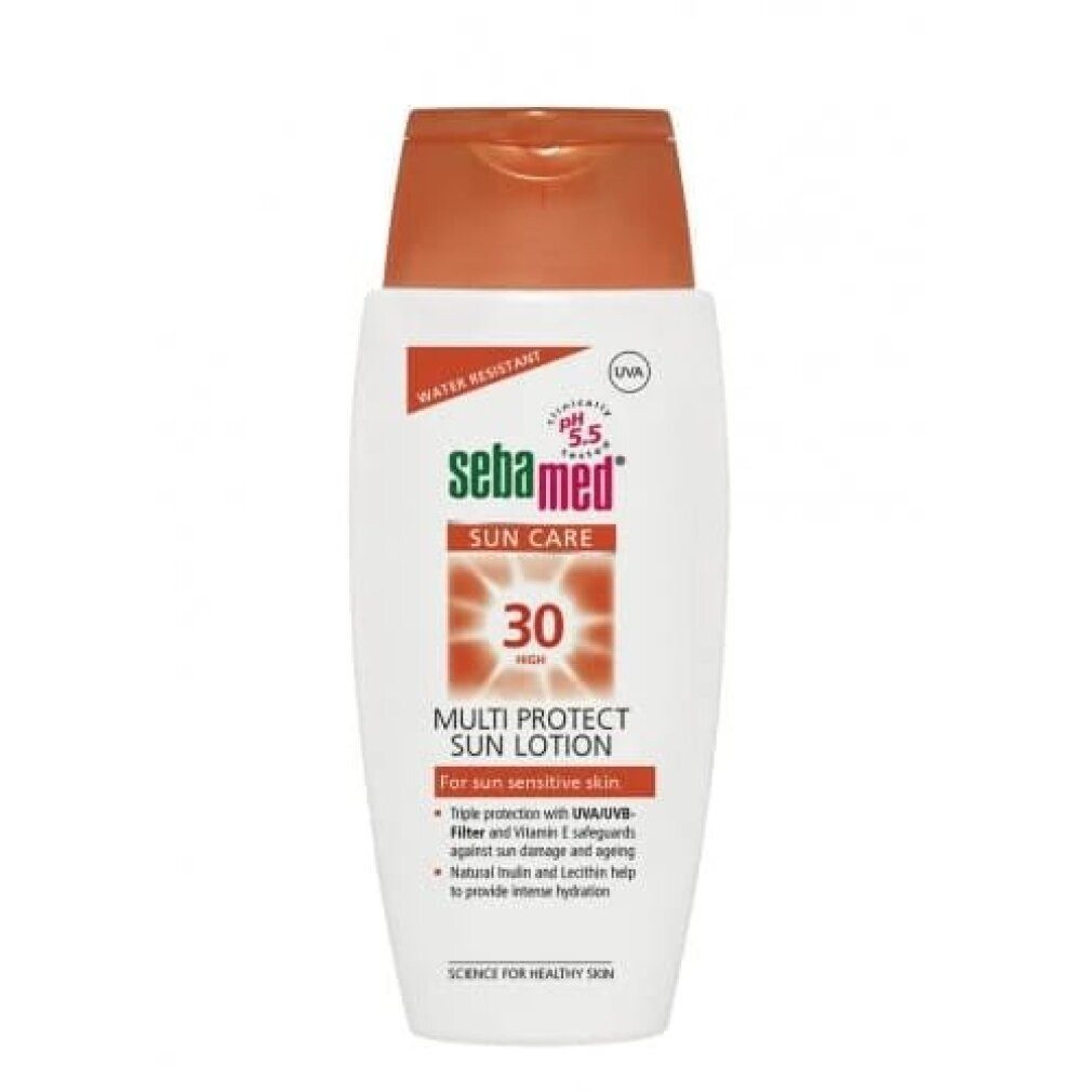 Sonnenschutzcreme Bräunungslotion SPF 30 Sonnenpflege (Multi Protect Sun Lotion) 150 ml
