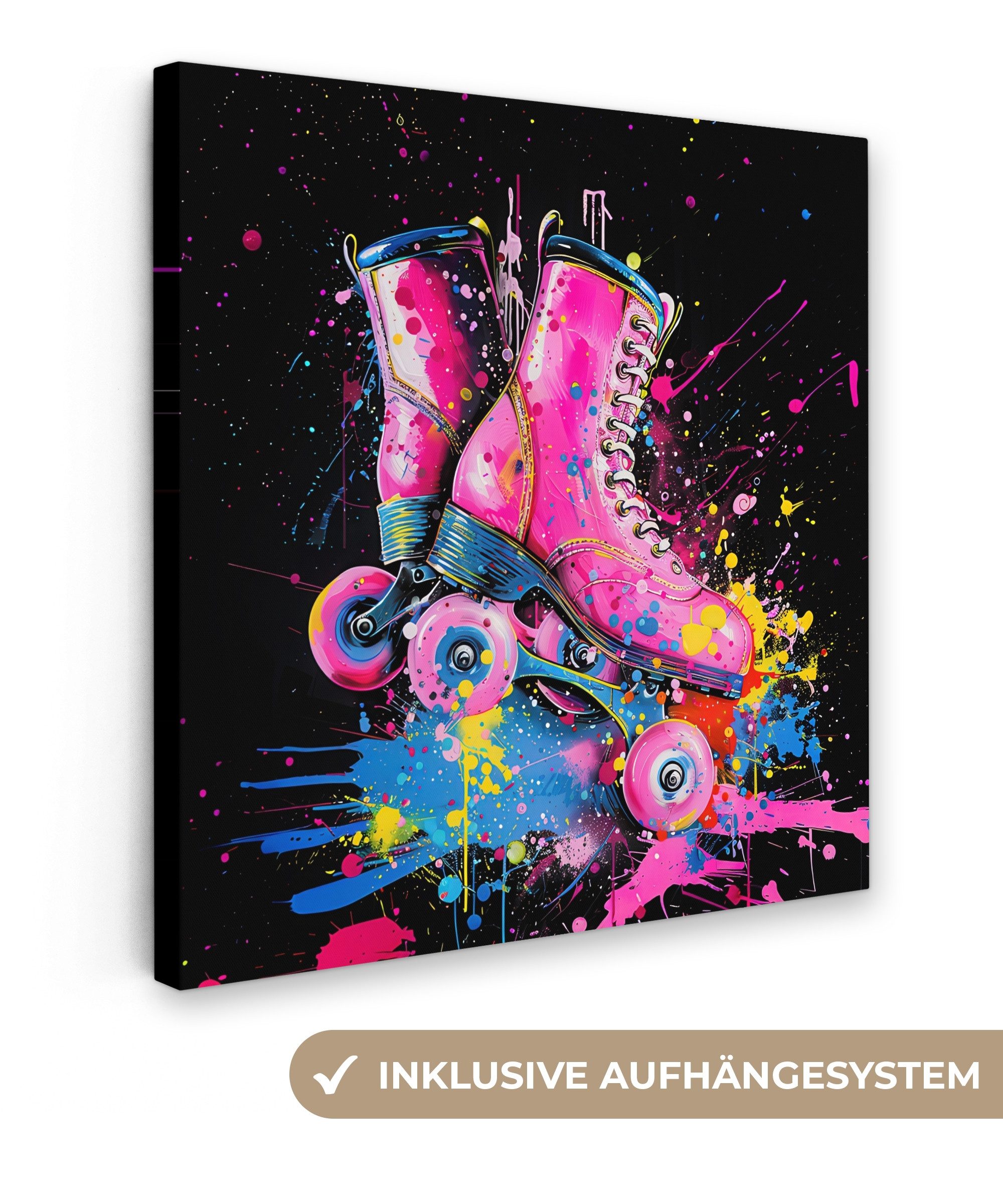 OneMillionCanvasses® Leinwandbild Graffiti - Sport - günstig online kaufen