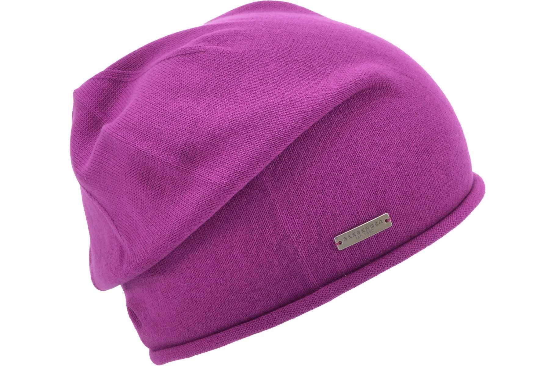 Seeberger Beanie 100% Baumwoll Headsock mit Rollkante 53605-0 günstig online kaufen