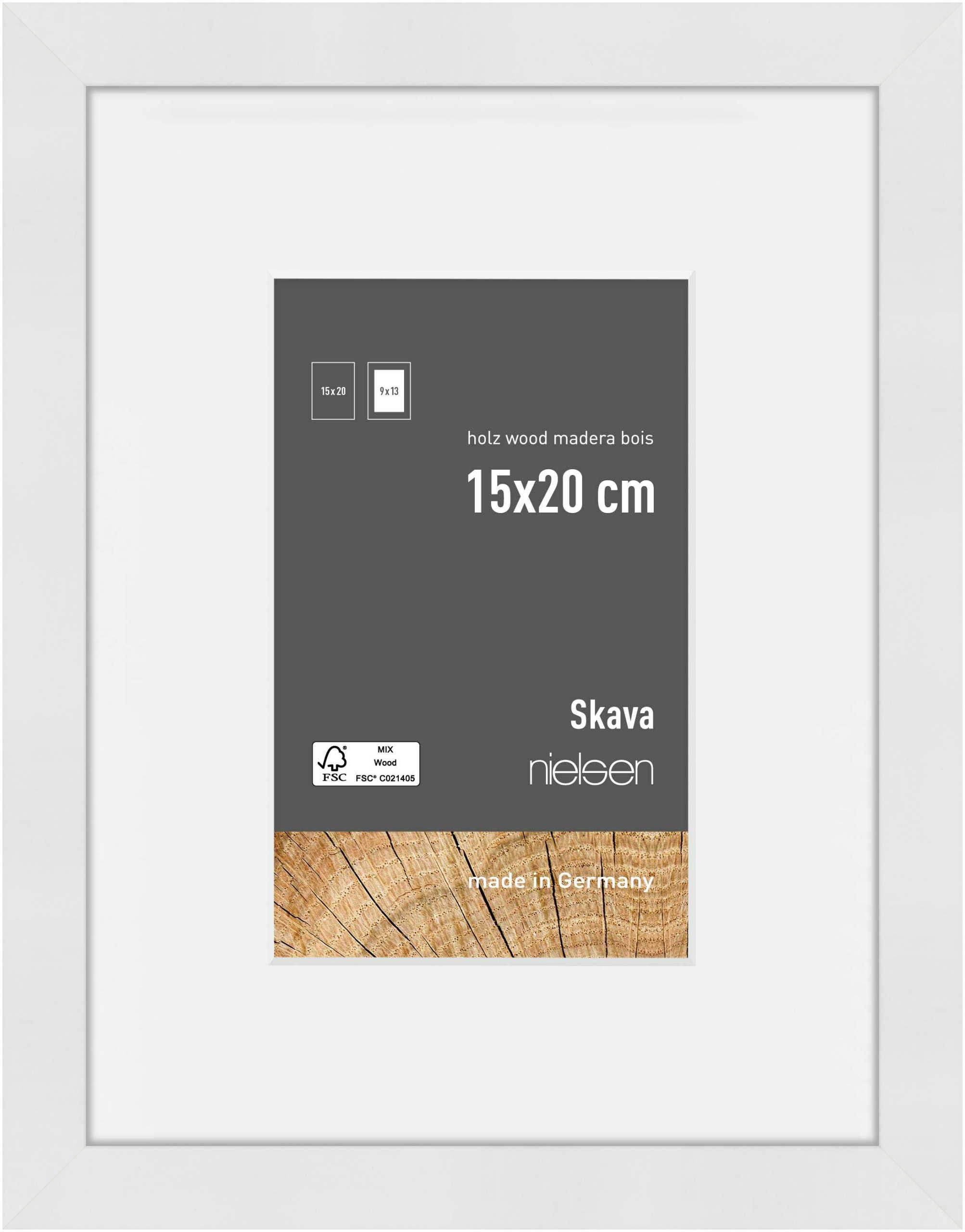 nielsen Bilderrahmen Holz Bilderrahmen Skava, (1 St)