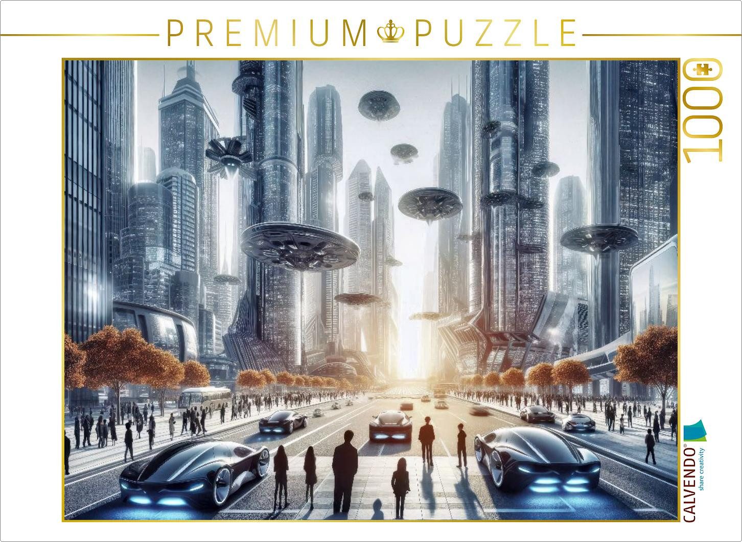 CALVENDO Puzzle CALVENDO Puzzle Logik ist nur der Anfang., 1000 Teile Lege-Größe 64x4, 1000 Puzzleteile