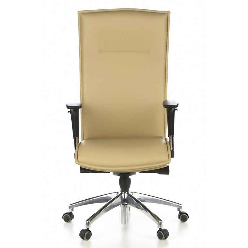 hjh OFFICE Drehstuhl »Luxus Chefsessel MURANO 20 Leder« (1 St), ergonomisch