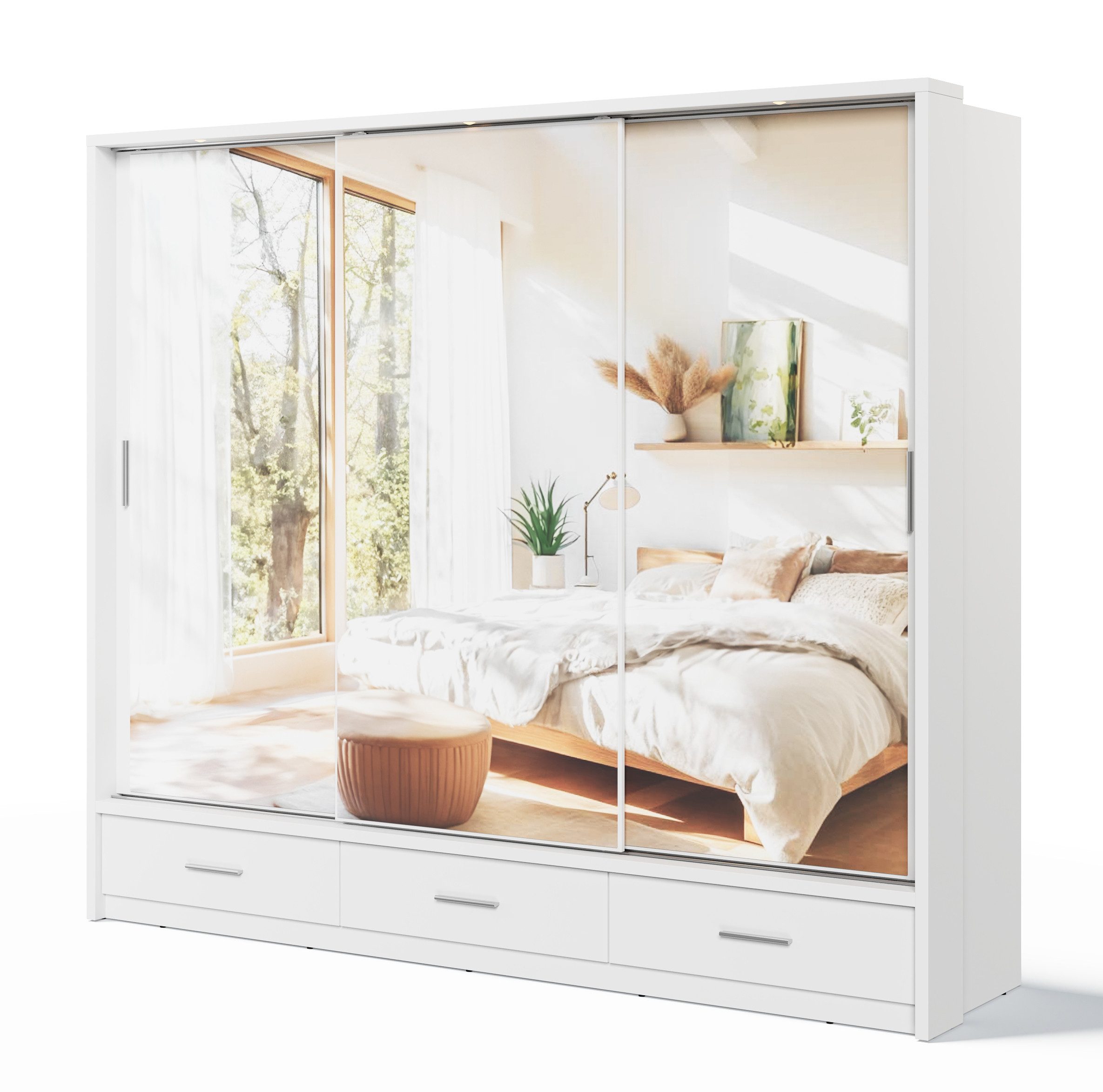 Compleo Kleiderschrank ARTI 01 mit 3 günstig online kaufen