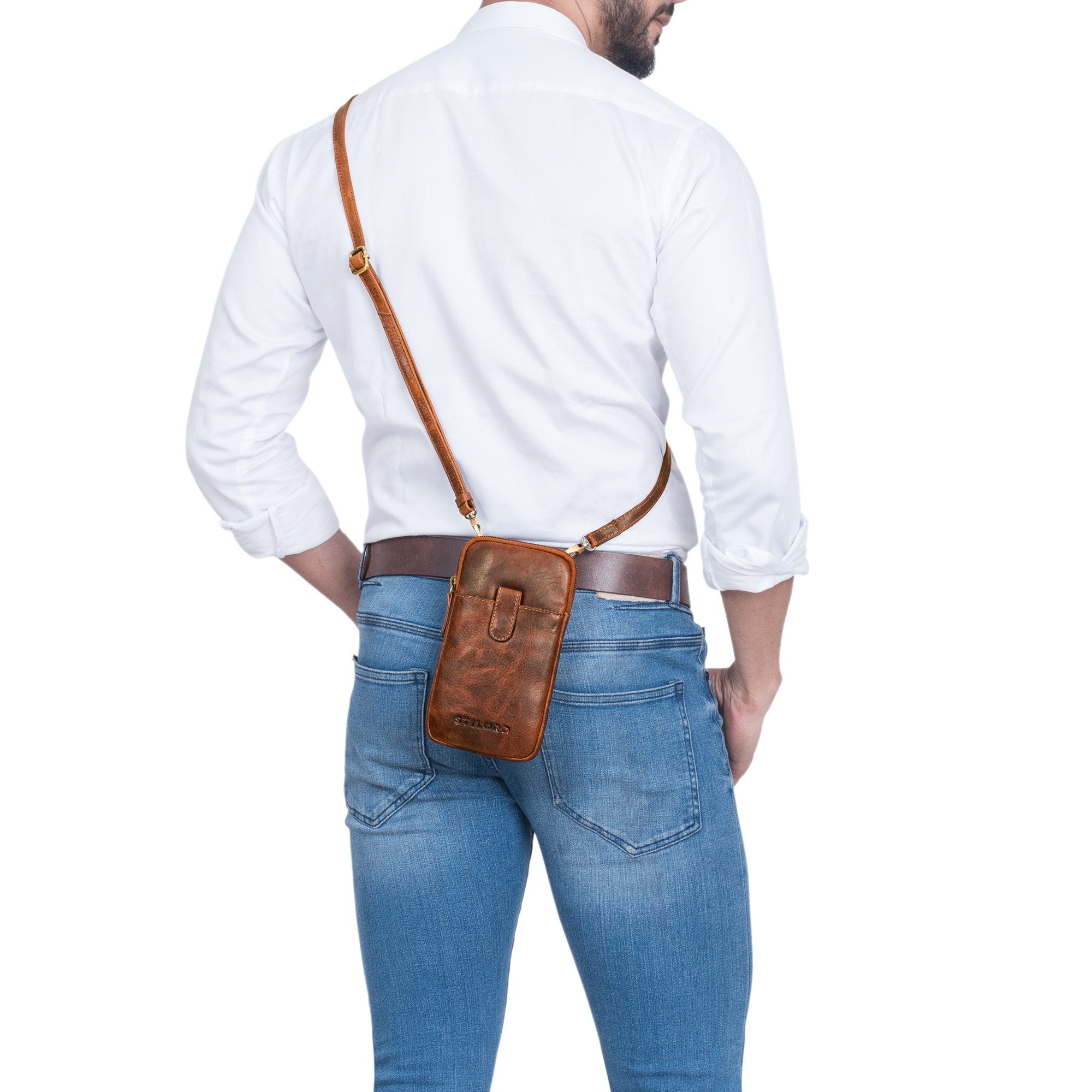 STILORD Handtasche "Amara" Brusttasche mit Handy-Fach günstig online kaufen
