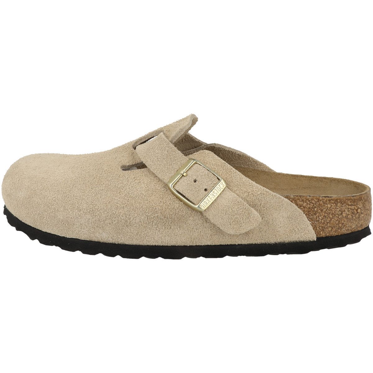 Birkenstock Boston Veloursleder schmal Unisex Erwachsene Clog Sandalen, Hausschuhe, Pantoletten, Badeschuhe, Gartenschuhe