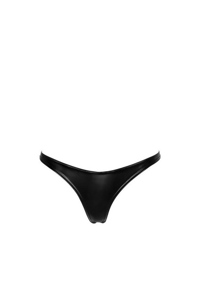 Noir Handmade String String in schwarz - S
