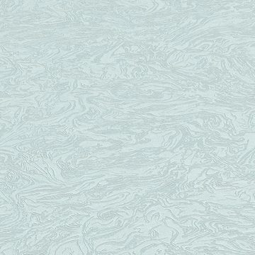 Erismann Vliestapete Abstrakt Marmor Blau Glitzer Elle Decoration 10330-08