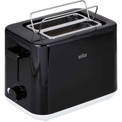 Braun Toaster HT 1010 BK Breakfast 1 - Toaster - schwarz