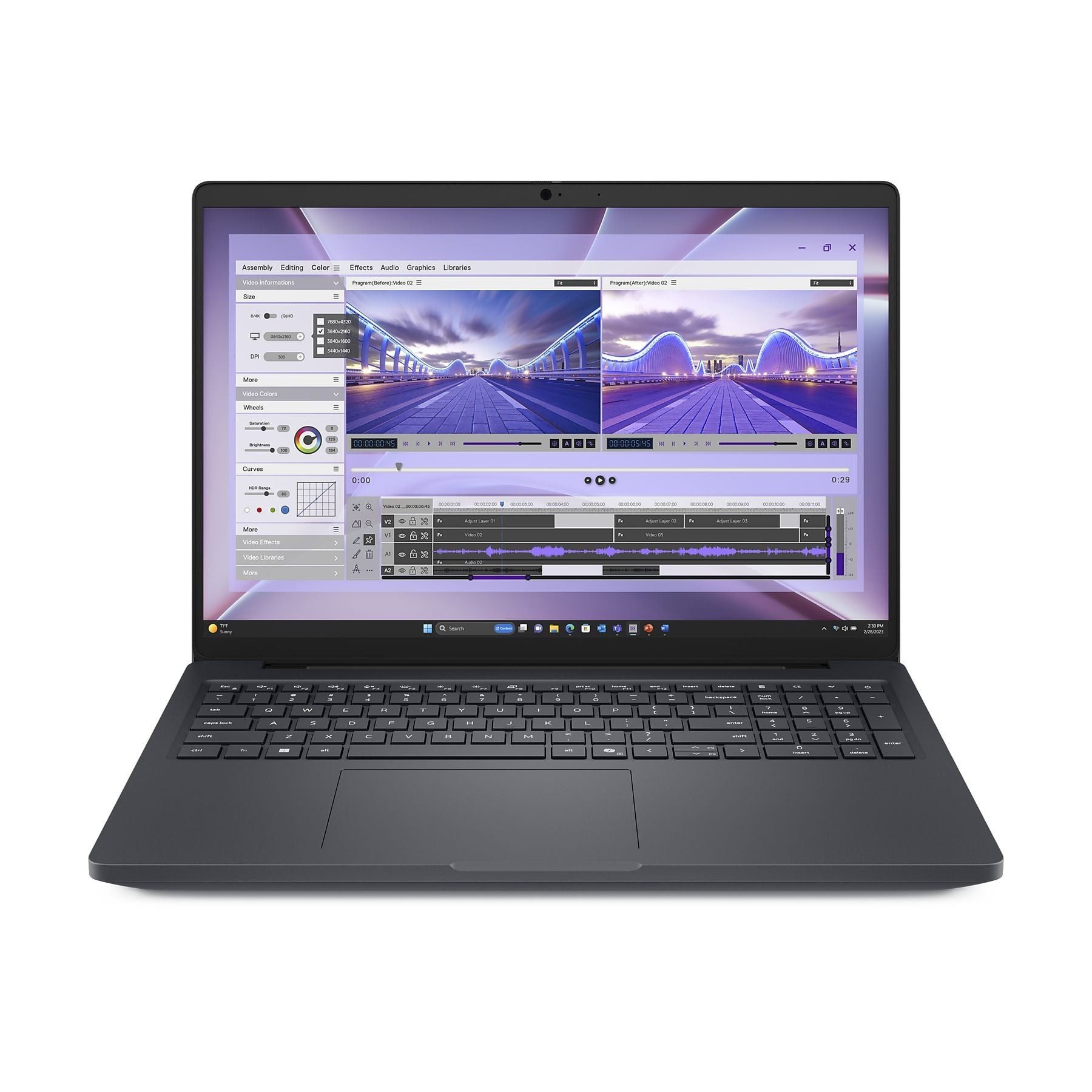 Dell Pro Max 16 Laptop Core Ultra 7 64GB 1TB RTX PRO 1000 Workstation Business-Notebook (40,6 cm/16 Zoll, Intel Core Ultra 7 265H, RTX PRO 1000, 64 GB, 1000 GB SSD, RJ-45, Wi-Fi 7, HDMI 2.1)
