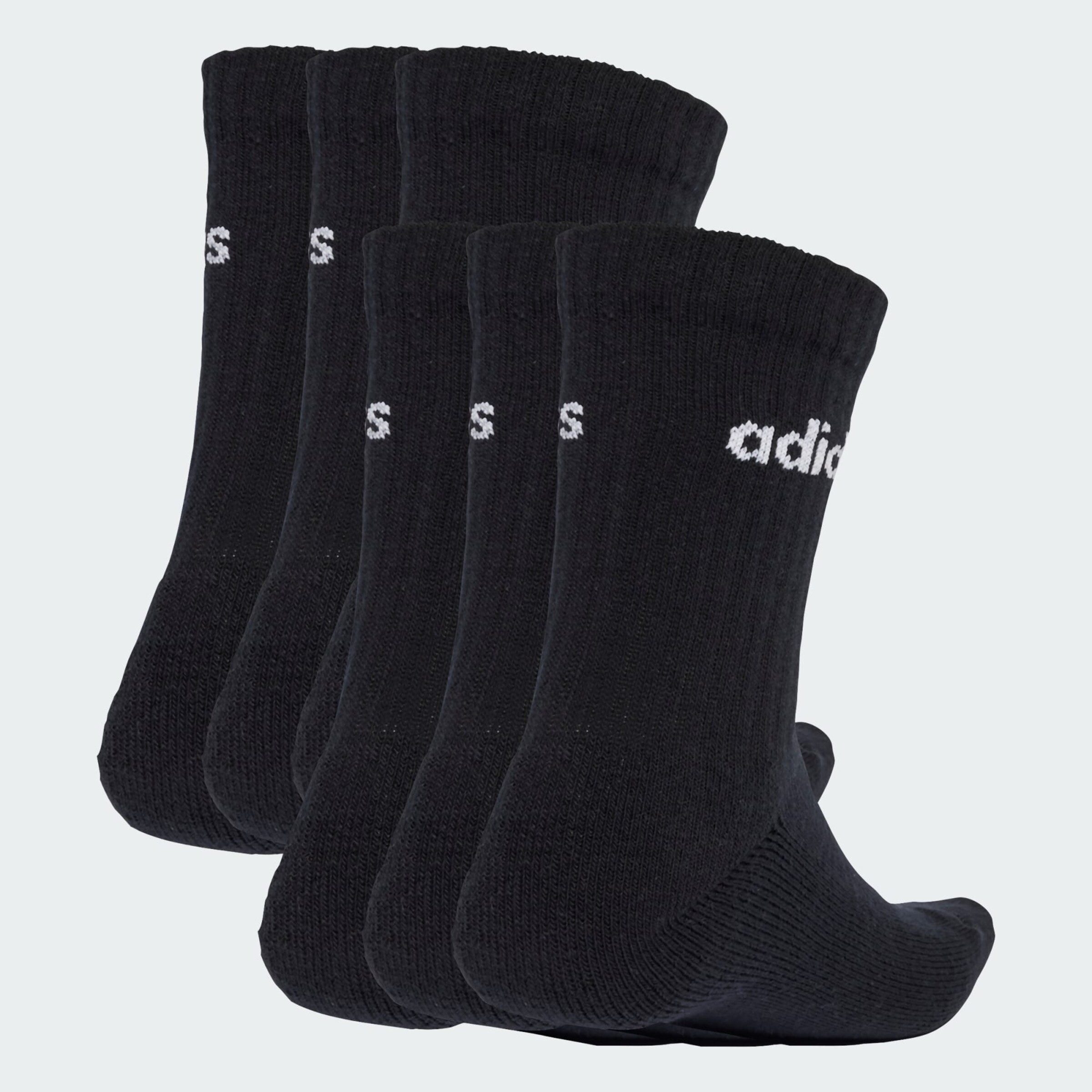 Sportsocken Linear Crew Cushioned 6 Pair Pack