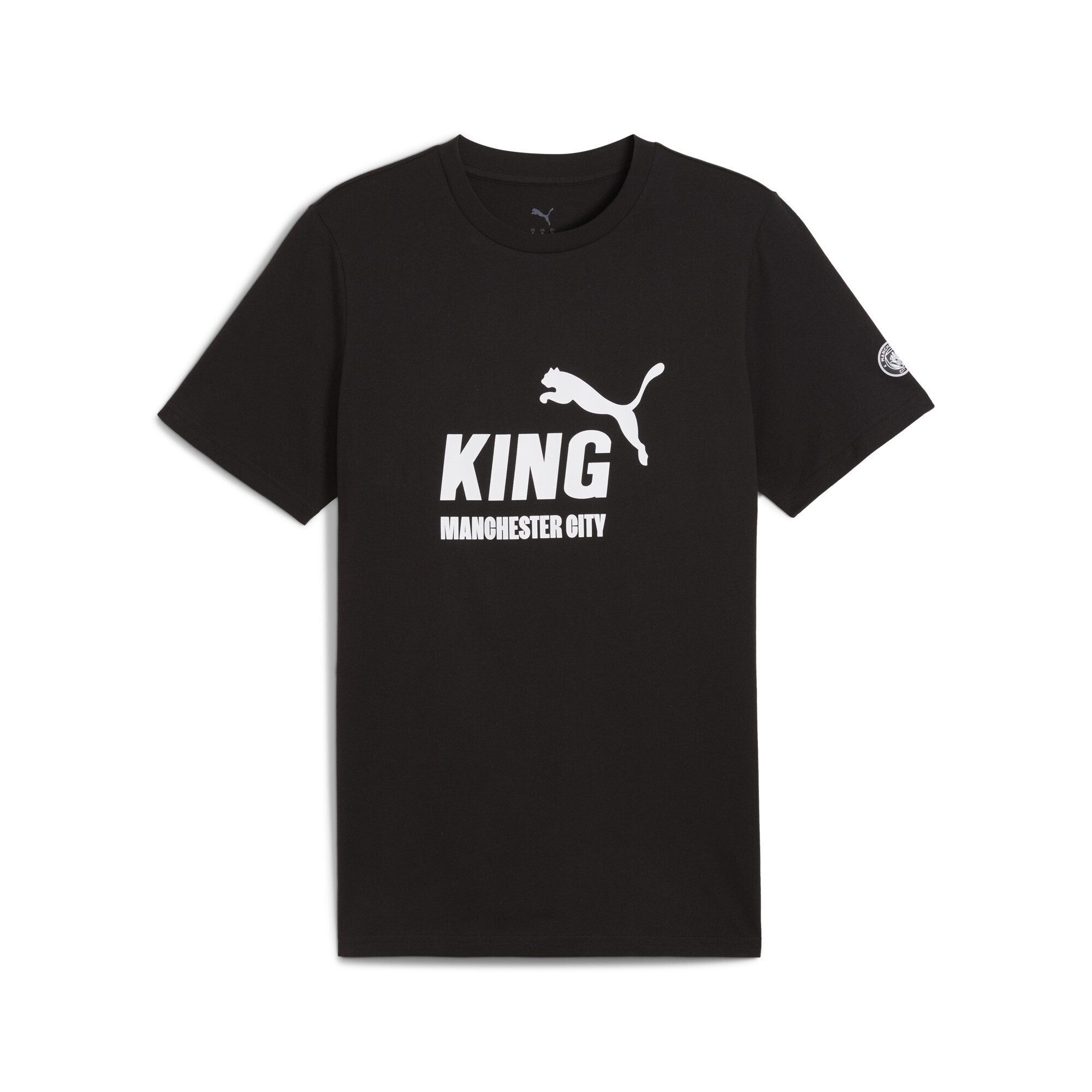 PUMA T-Shirt Manchester City KING Logo T-Shirt Herren