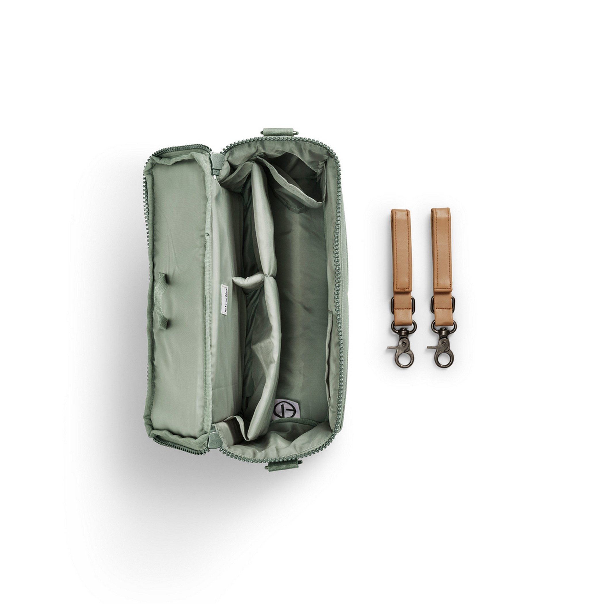 Elodie Wickeltasche Organizer - Hazy Jade Wickel- und Kosmetiktasche, Praktische Aufteilung