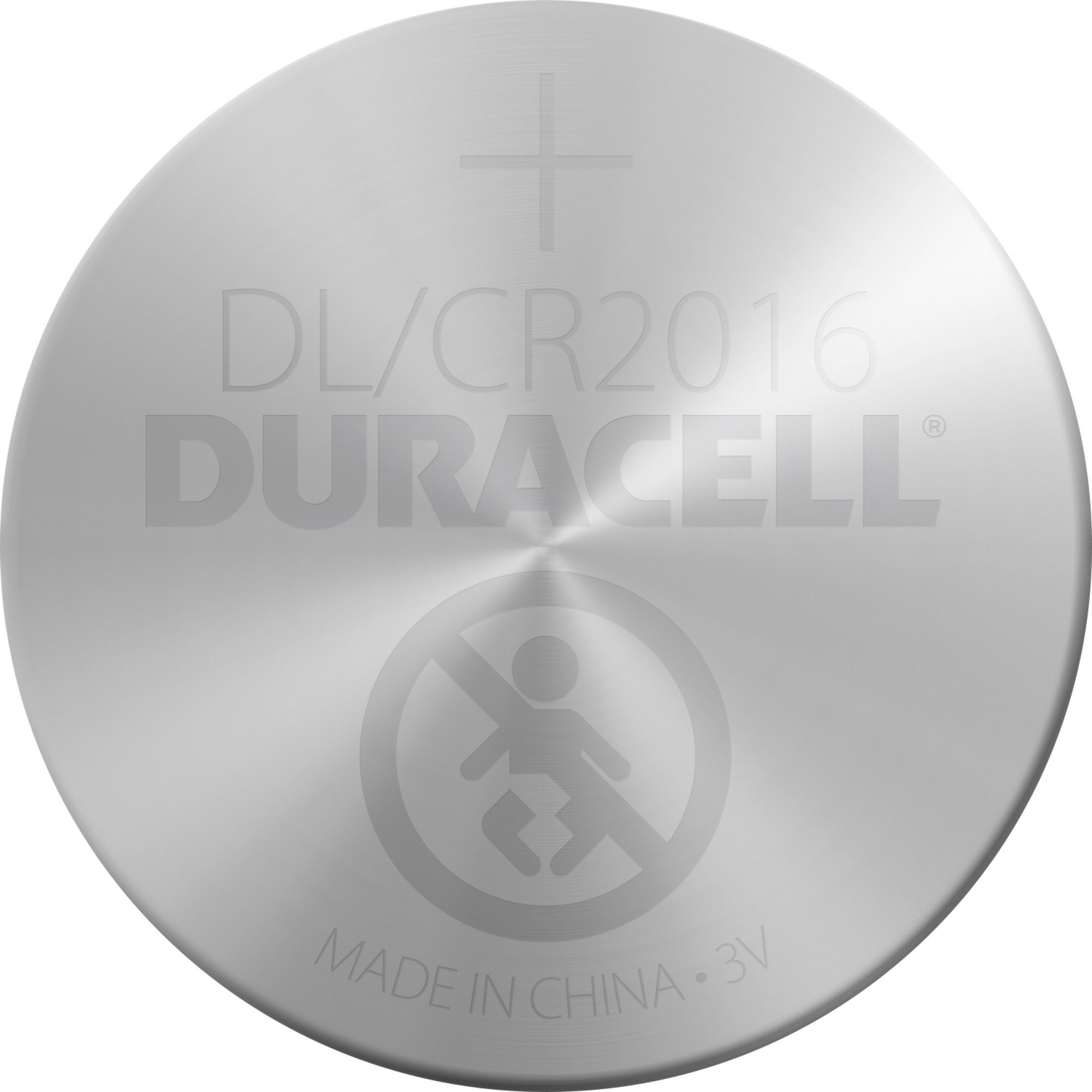 2016 3V, Batterie, Lithium-Knopfzelle CR Batterie Duracell Duracell
