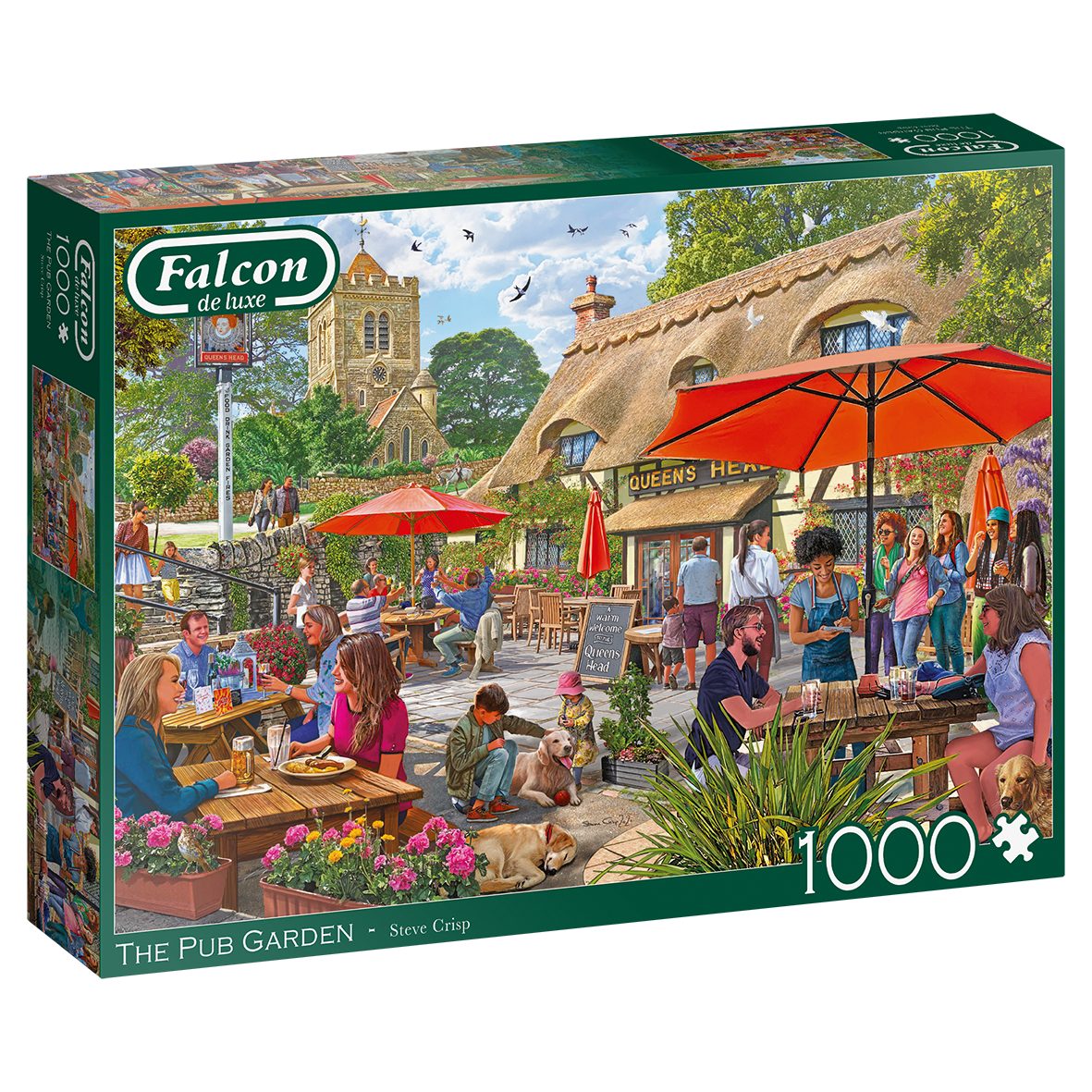 Puzzle Falcon 11368 The Pub Garden 1000 Teile Puzzle