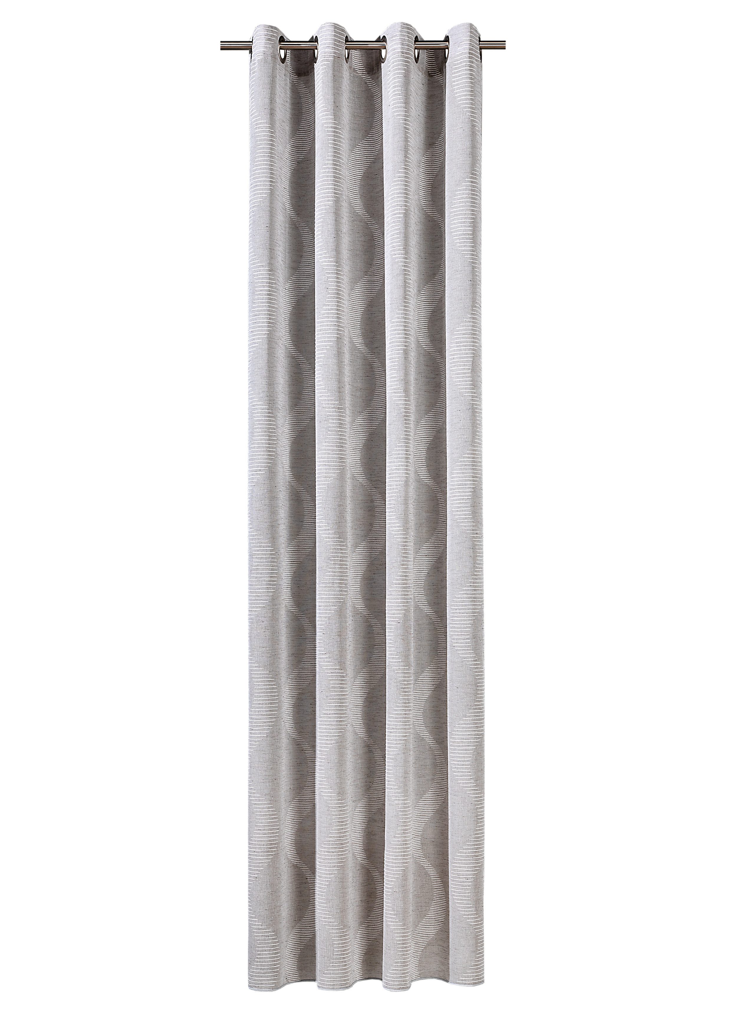 Verdi Vorhang Ösenschal Liam 145 x 245 cm, Ösen, halbtransparent