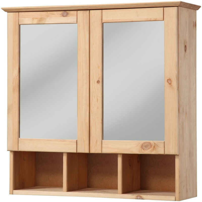 welltime Spiegelschrank »Landhaus Sylt« Breite 60 cm, aus Massivholz