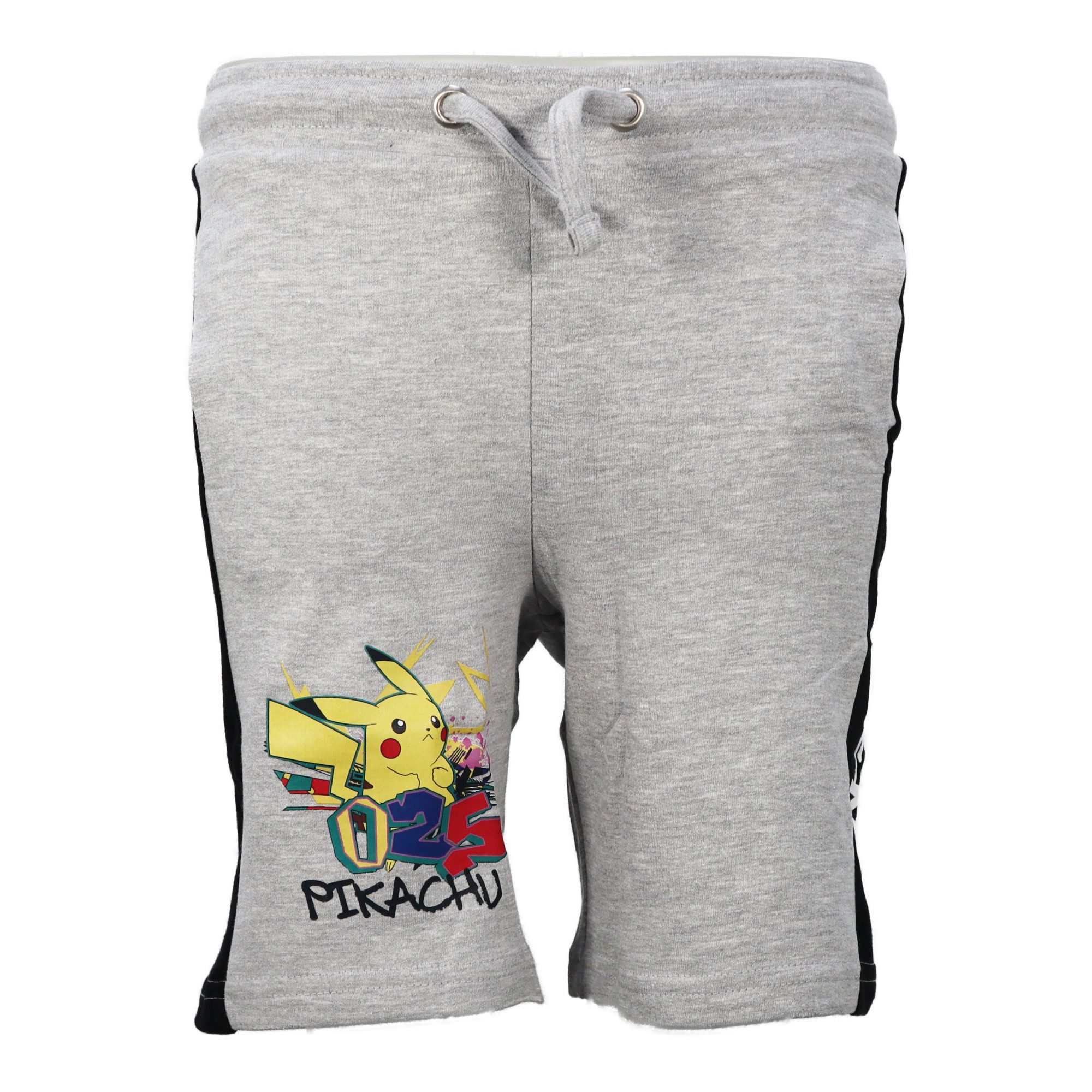 POKÉMON Shorts Pokemon Pikachu Jungen Shorts Bermudas Gr. 140 bis 176
