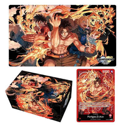 BANDAI NAMCO Sammelkarte One Piece Card Game - Special Goods Set mit Ace, Sabo und Luffy, englische Sprachausgabe