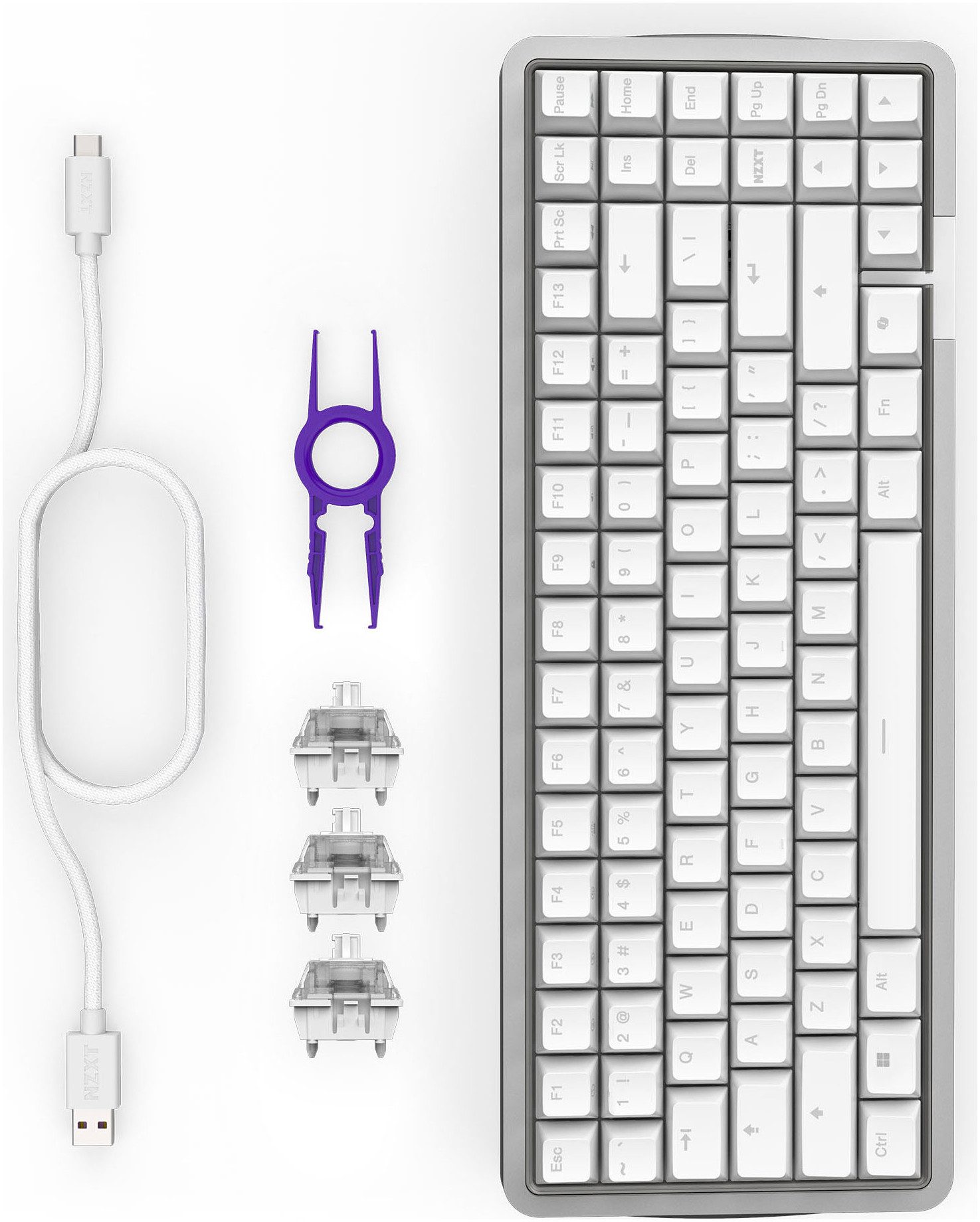 NZXT Function Elite MiniTKL Gaming-Tastatur