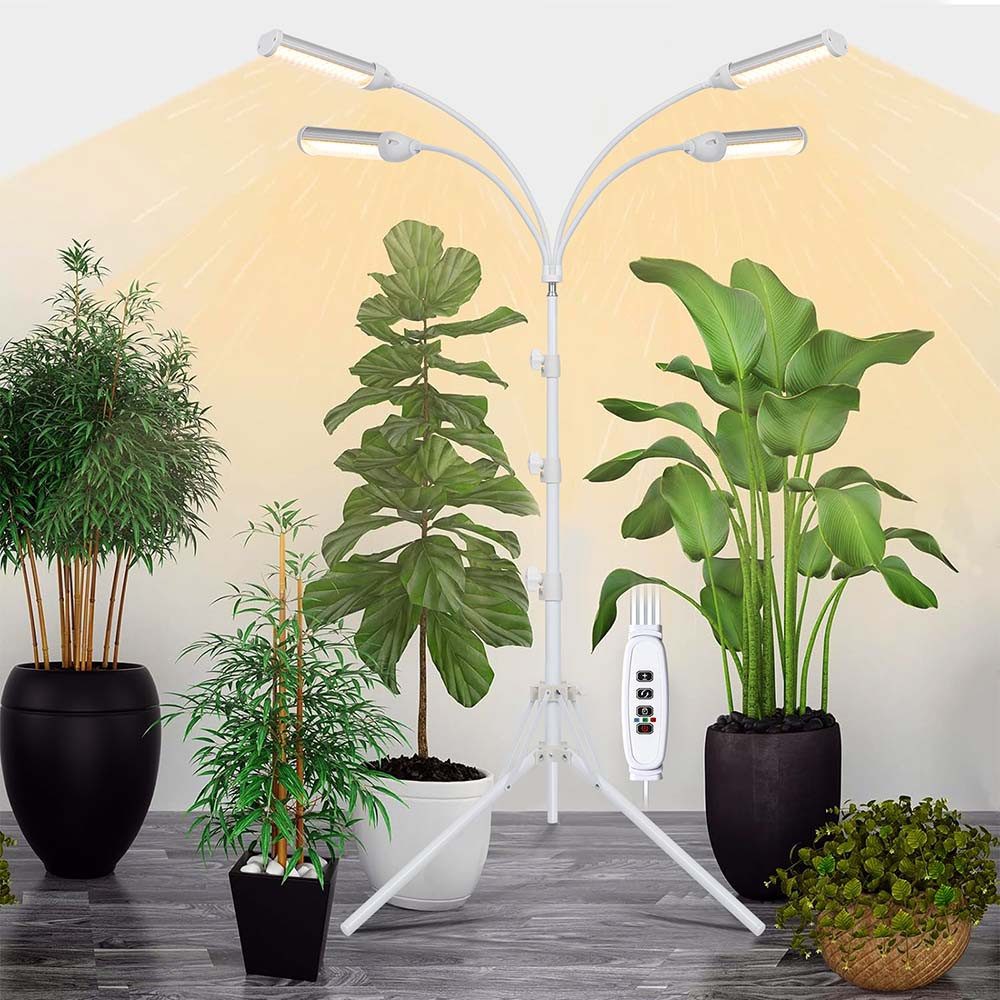 Jibenhome Pflanzenlampe 32W LED Vollspektrum Pflanzenlicht mit einstellbare günstig online kaufen