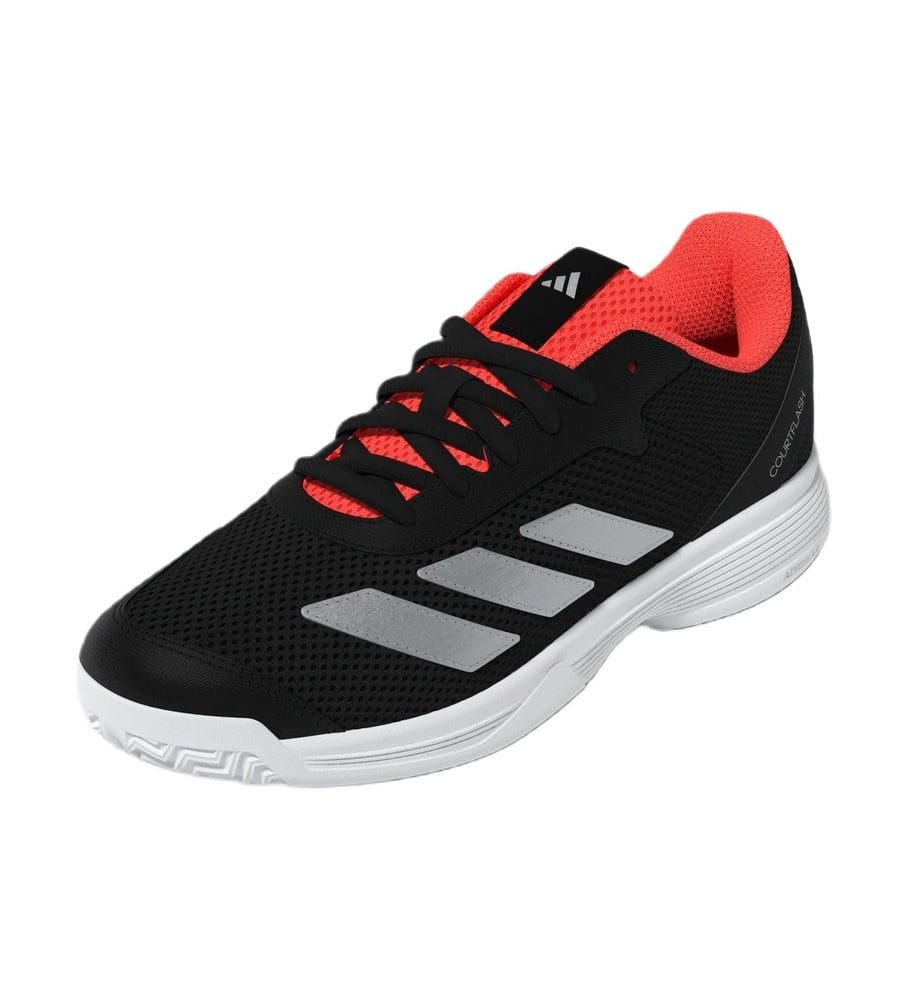 adidas Performance Courtflash Allcourt 2025 schwarz/rot Kinder Tennisschuh