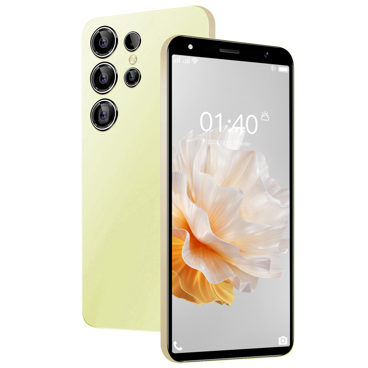HT C27 Smartphone (2 MP Kamera, 5,0-Zoll-Bildschirm, 2GRAM+16GROM, Android 8.1, 2MP+2MP Dual Kameras)