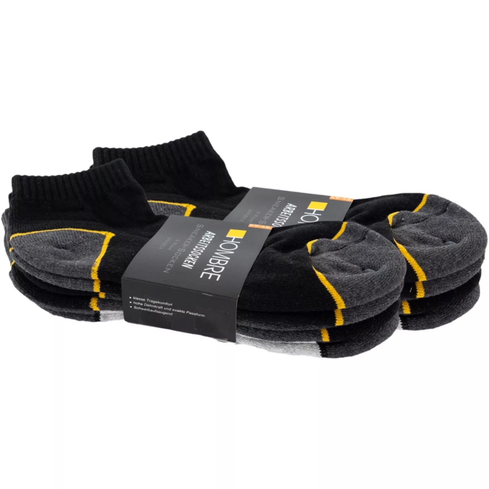 TEXEMP Arbeitssocken 3-12 Paar Sneaker Arbeitssocken WORK Dicke Herrensocken Baumwolle (Packung, 3-Paar, 3 Paar) Arbeitssocken als Kurzsocken