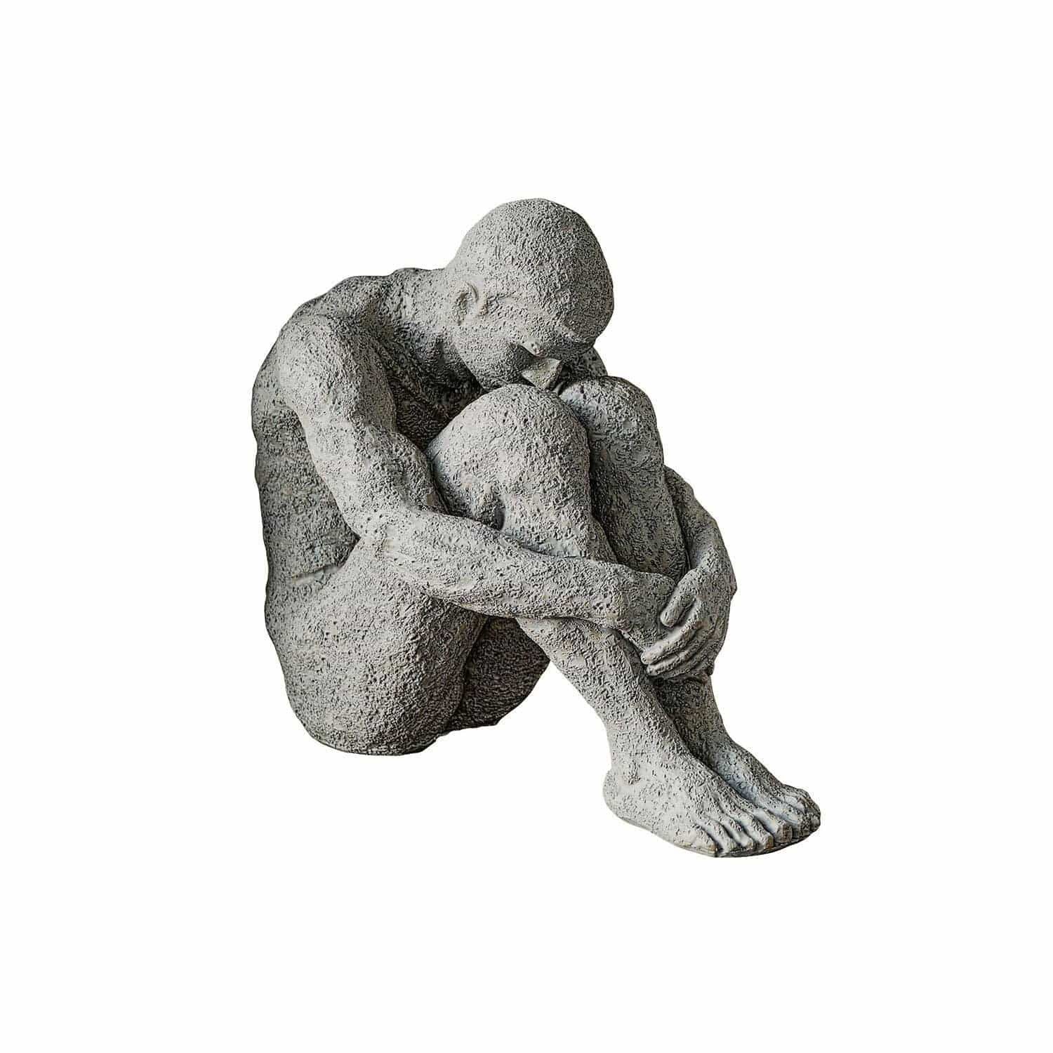 Mirabeau Dekofigur Figur Antony antikgrau